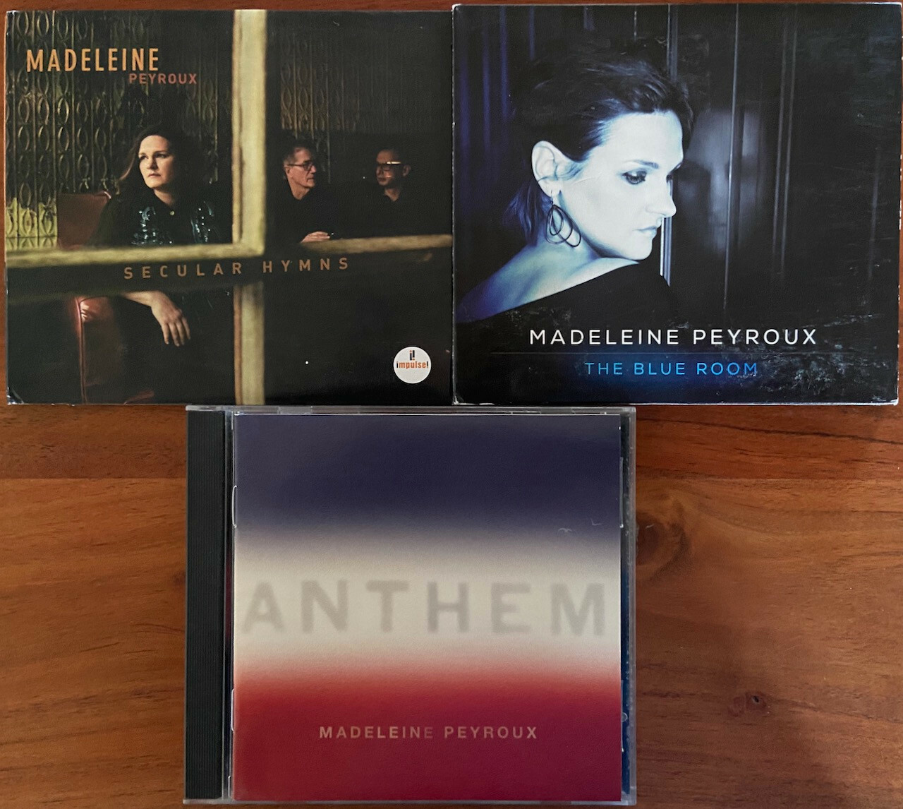 Madeleine Peyroux - 3 CDs - The Blue Room + Secular Hymns + Anthem