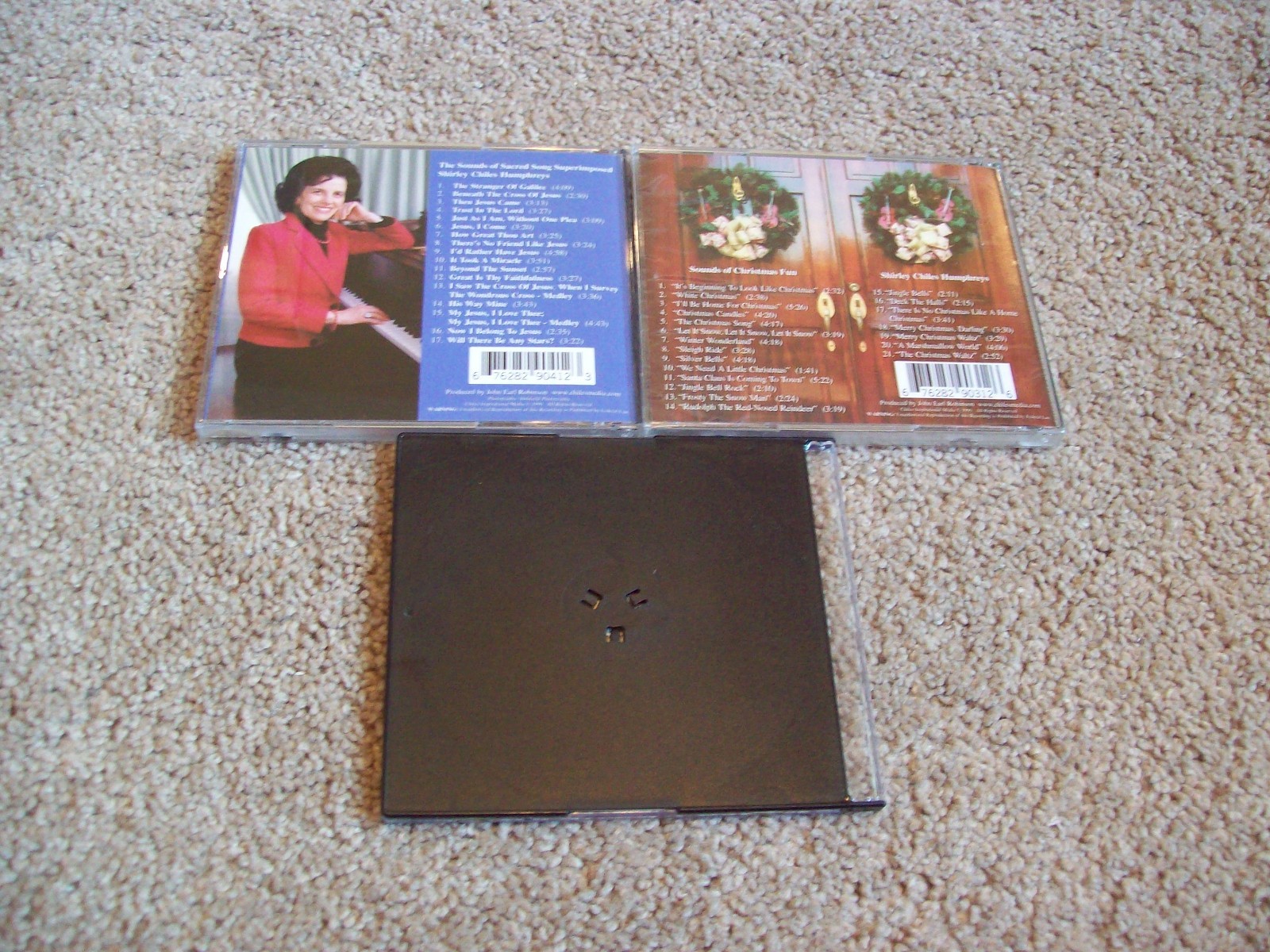 Shirley Chiles Humphreys 3 CD Lot - Sounds Sacred Song/Christmas Fun/Sweethearts