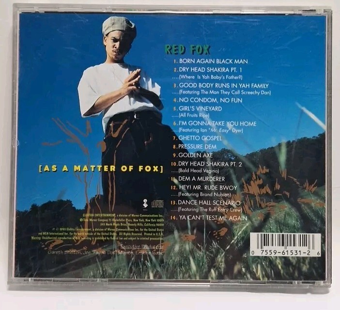Red Fox As a Matter Of Fox 1993 CD Excellent Condition EX/NM OOP Fast Shipping