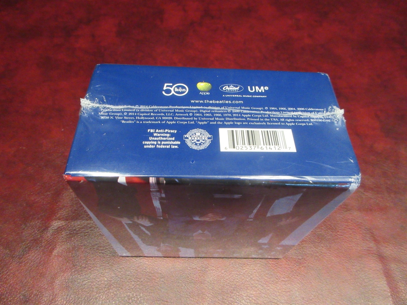 BEATLES VERIFIED PRINTED USA TITLES ORIGINAL ALBUMS USA MONO 13 CD RELEASES BOX
