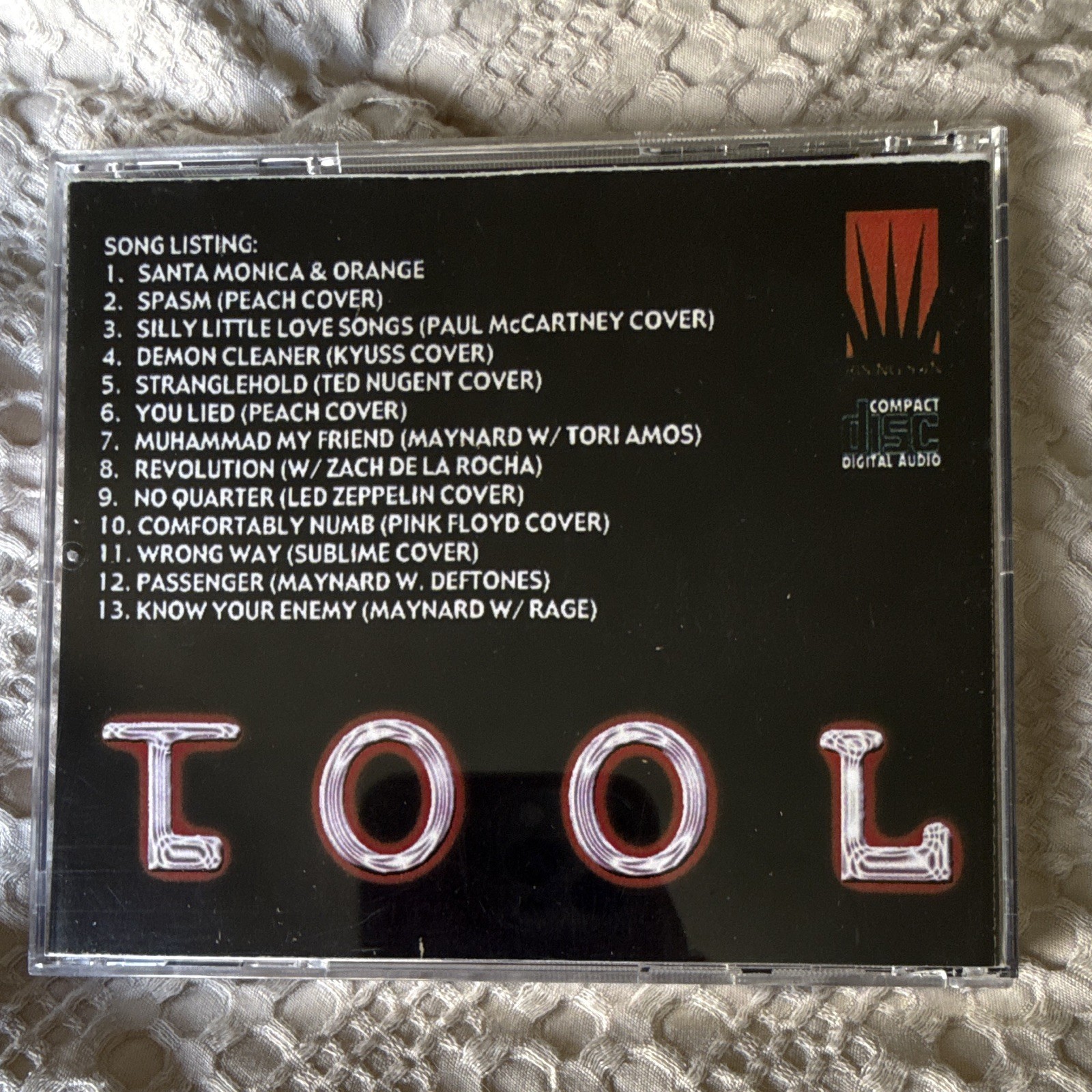 Tool Ultra Rare Trax Bootleg