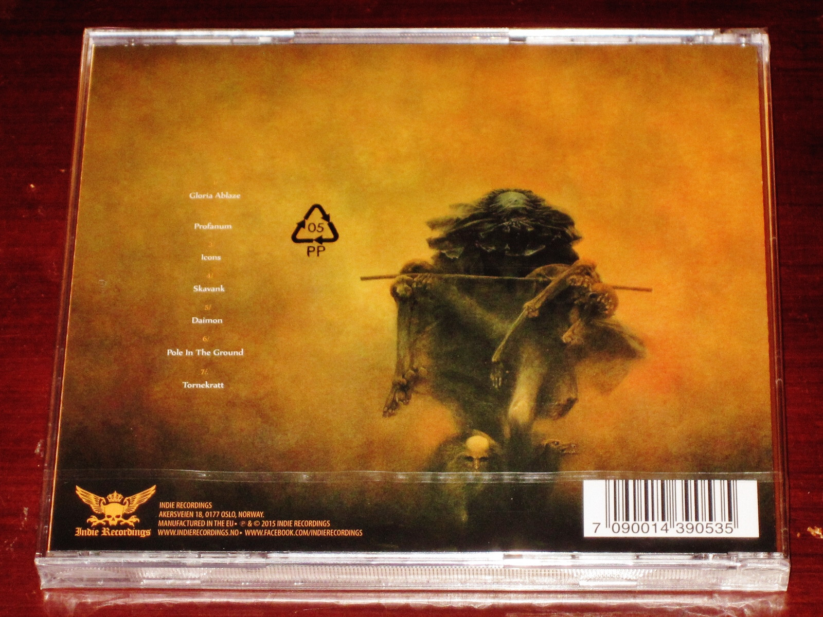 Kampfar: Profan CD 2015 Indie Recordings Norway EU INDIE 165CD Jewel Case NEW