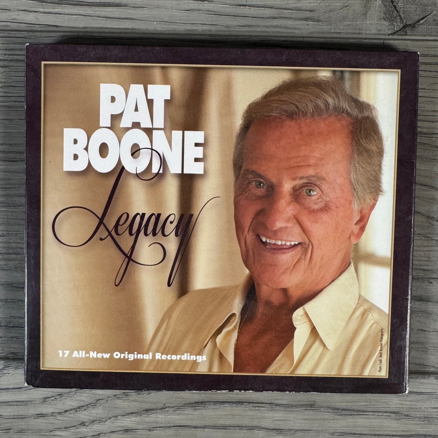 Pat Boone – Legacy CD 2004 Gospel Gold Label 17 All-New Recordings