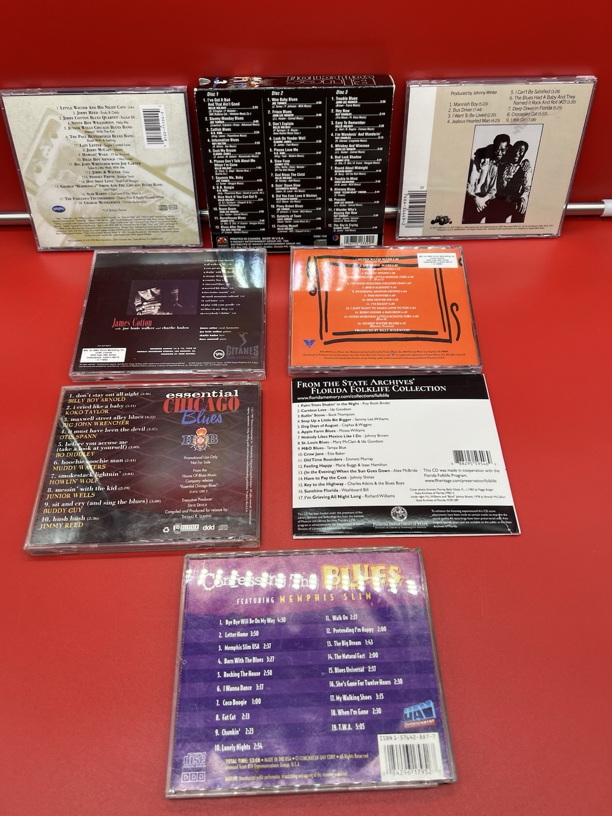 Various Artists Blues Collection Lot Of 10 CDs