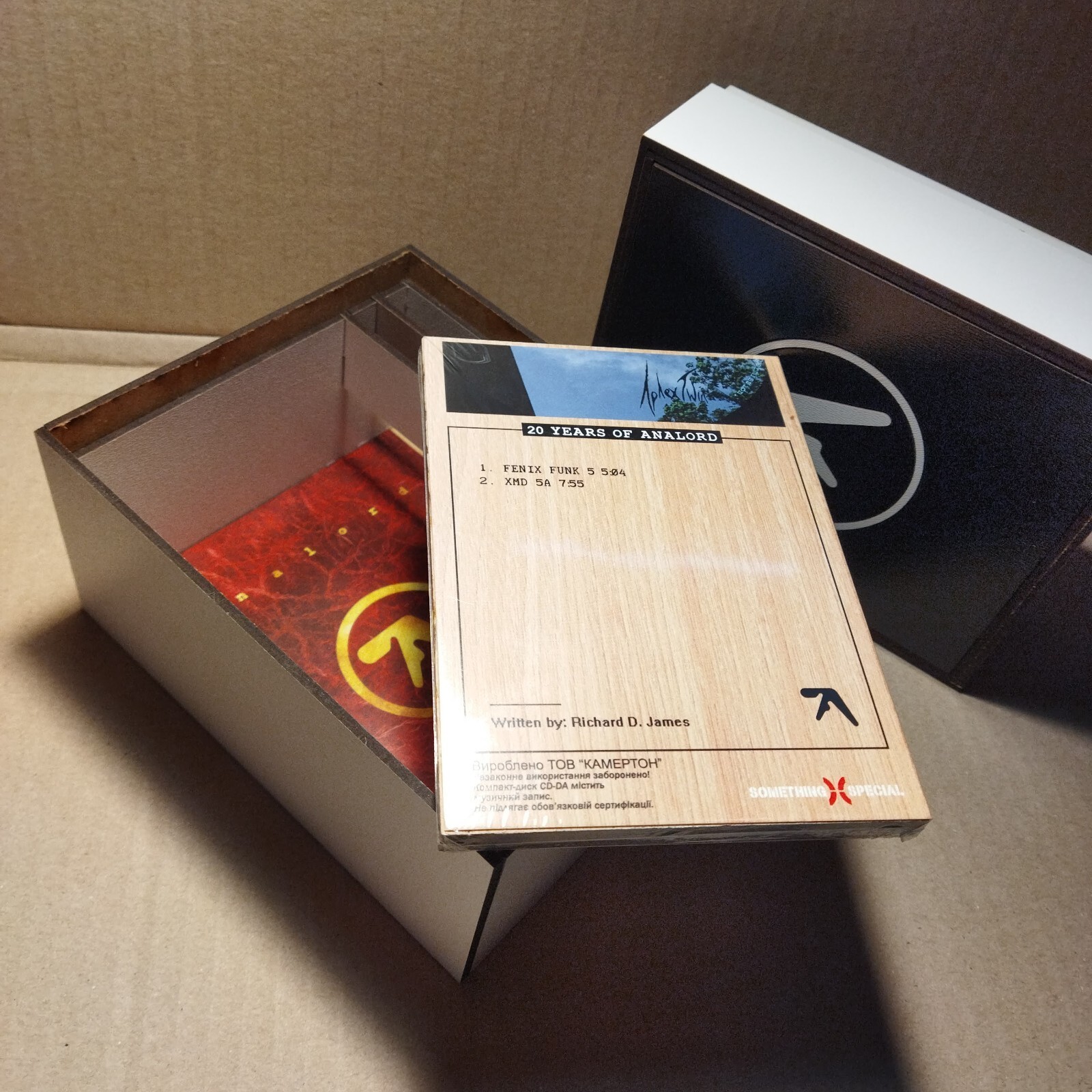 Aphex Twin - Analord Box + 11 Analords in one set - SEALED!
