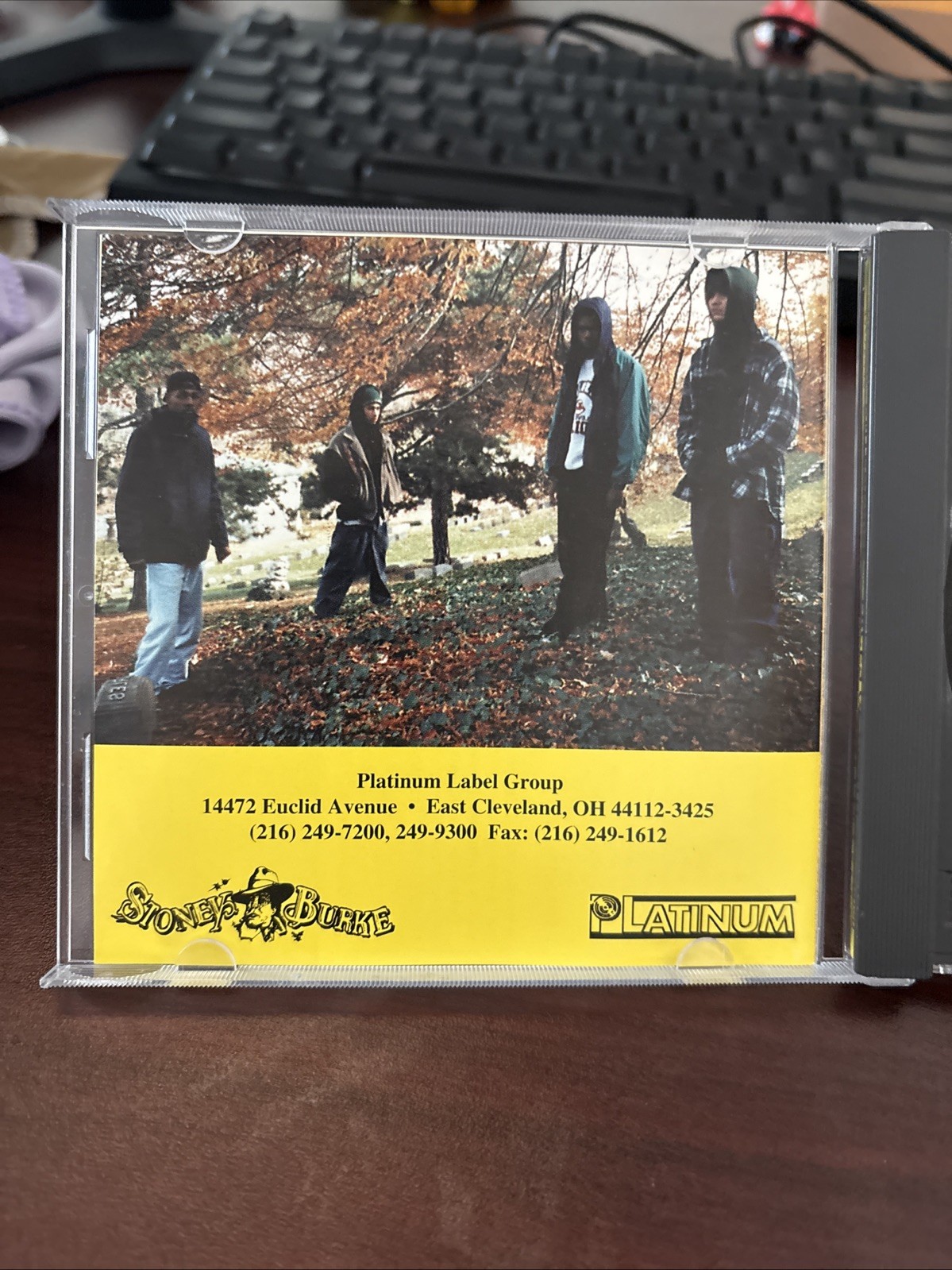 Bone Enterprise Faces of Death CD Bone Thugs N Harmony Rare VHTF & OOP RAP CD
