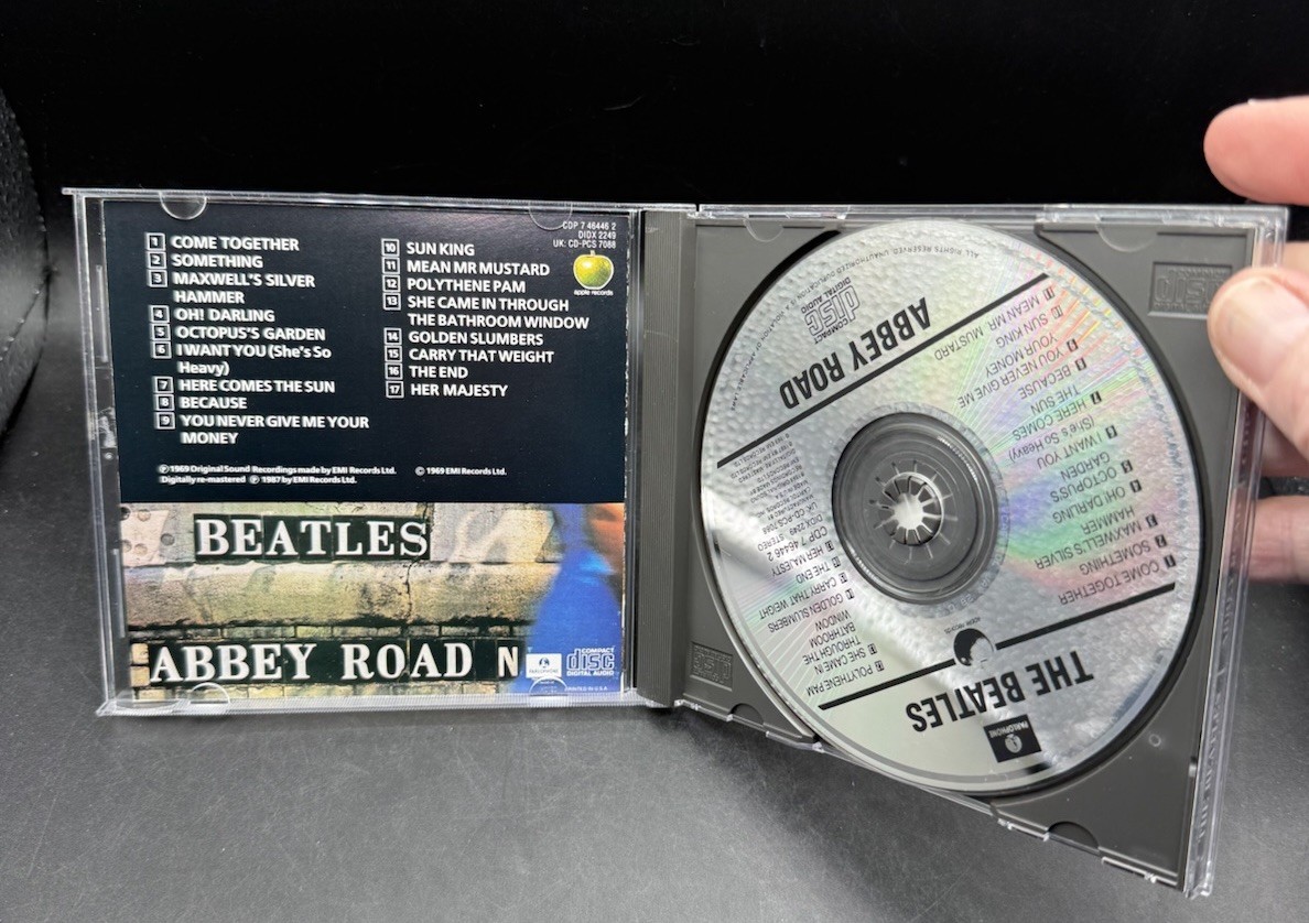 The Beatles Abbey Road CD ORIGINAL USA PRESS Parlophone EUC