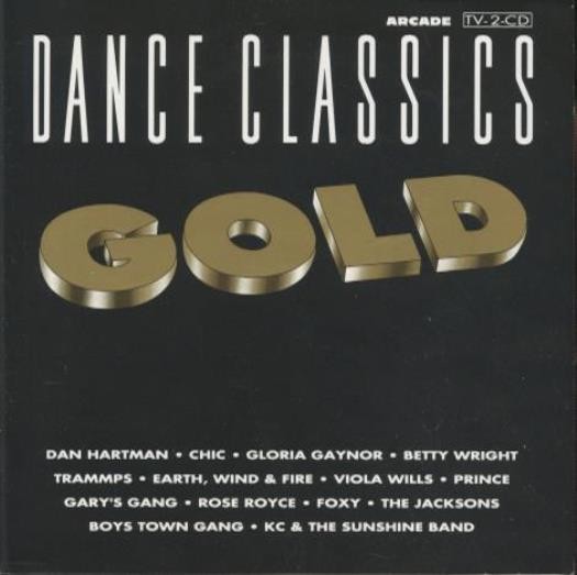 Dance Classics: Gold 2-Disc MUSIC AUDIO CD disco funk soul early hip-hop 1996