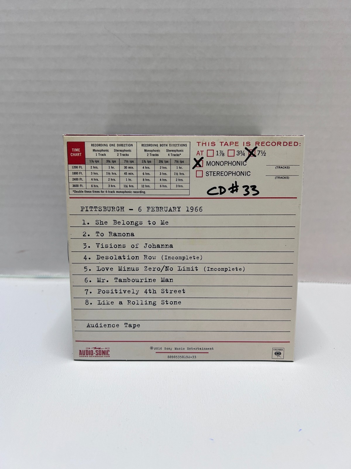 Bob Dylan The 1966 Live Recordings (CD) Box Set Complete