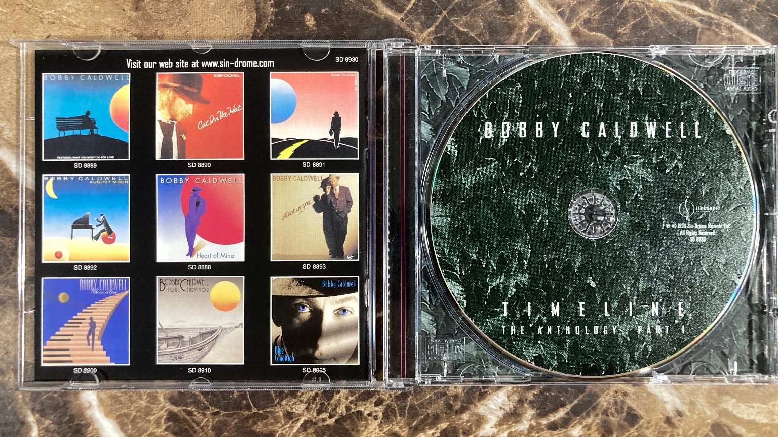 Bobby Caldwell – Timeline: The Anthology Part I CD 1998 Soul R&B Sin-Drome