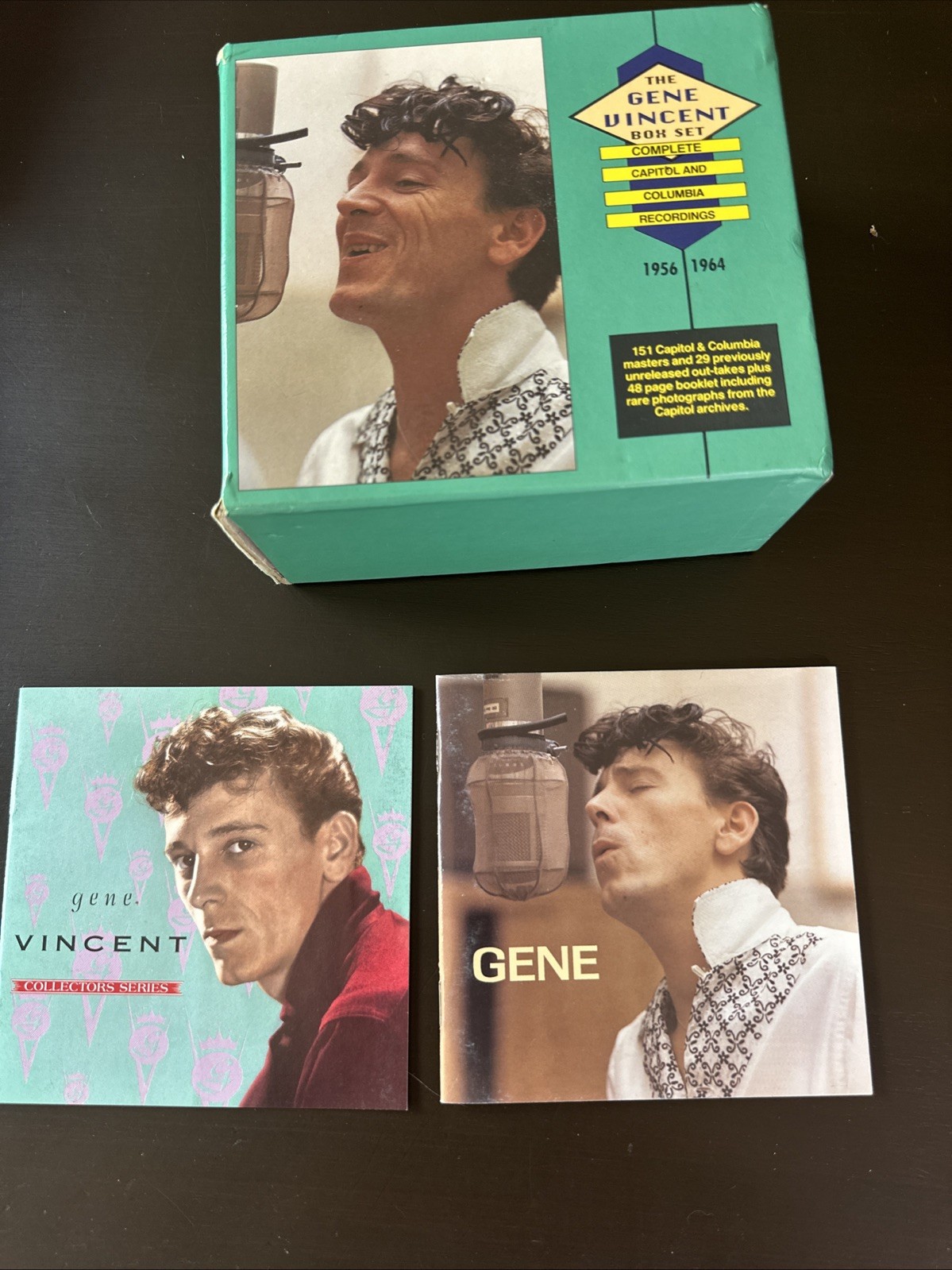 THE GENE VINCENT 6CD BOX SET COMPLETE CAPITOL & COLUMBIA RECORDINGS 1956 - 1964