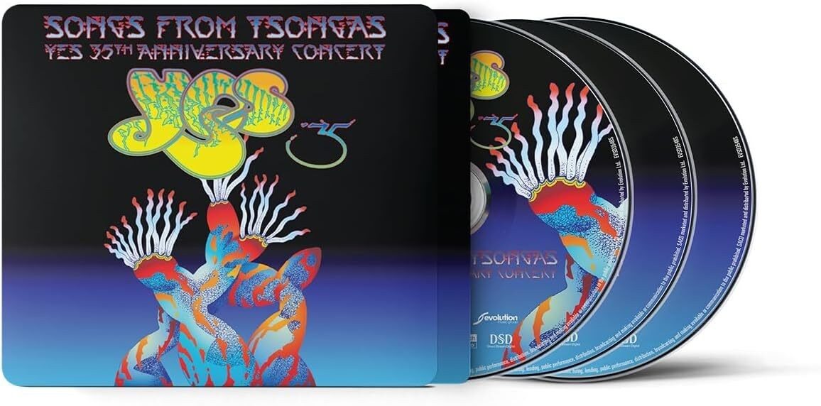 Yes Songs from Tsongas (CD) 35th Anniversary Box Set (UK IMPORT)