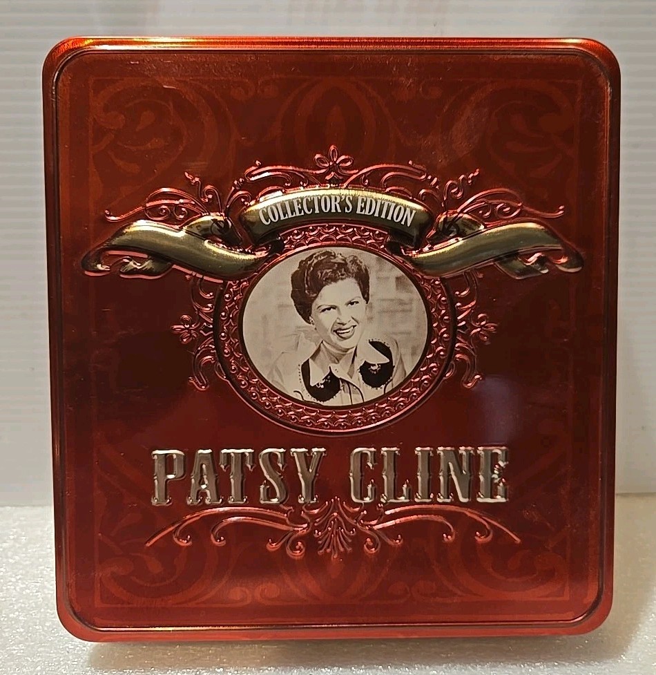 Patsy Cline Collector’s Edition 3 CD Box Set Tin Steel Case