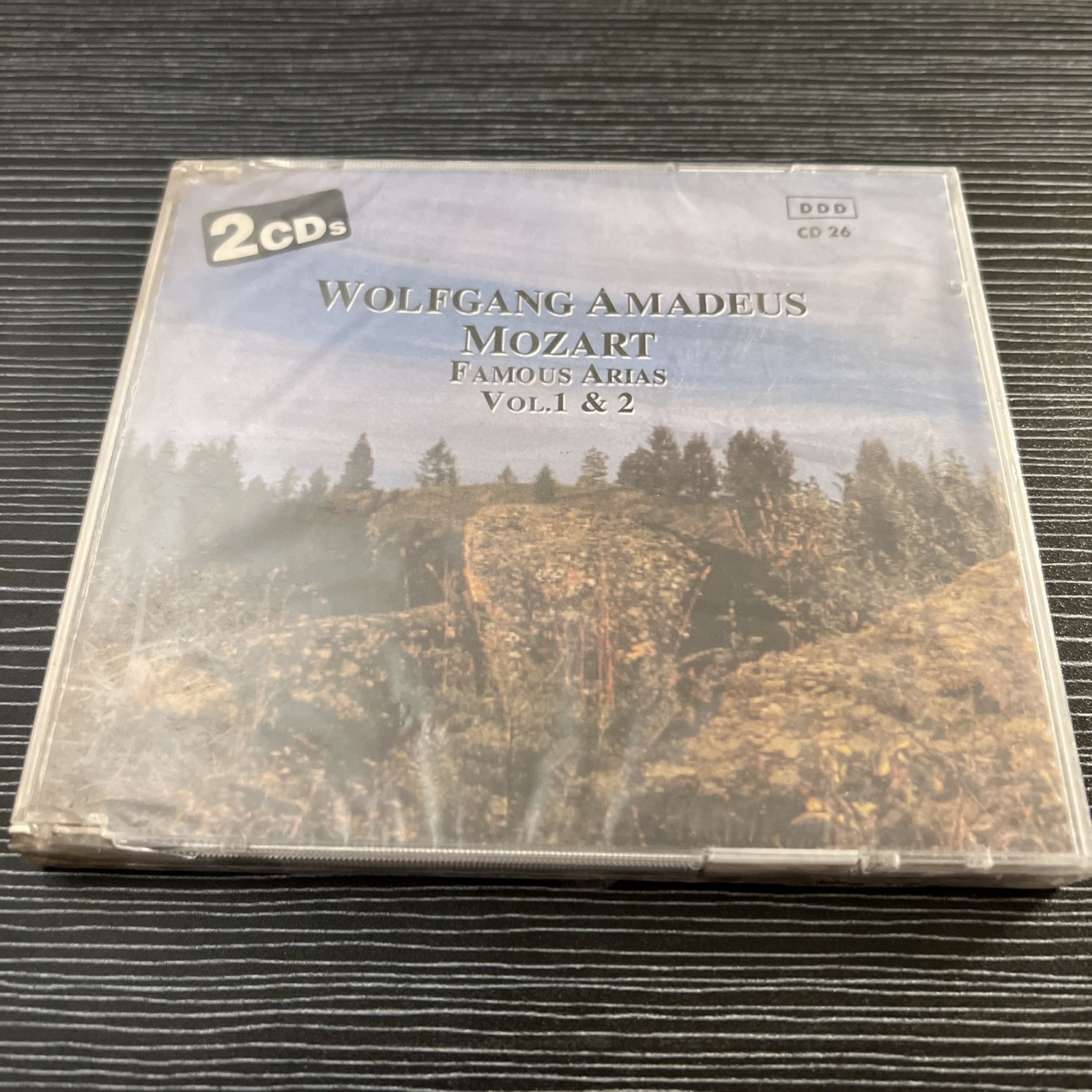 Germany RARE 2 CD brand new pack Wolfgang Amadeus Mozart Famous Arias Vol 1 & 2