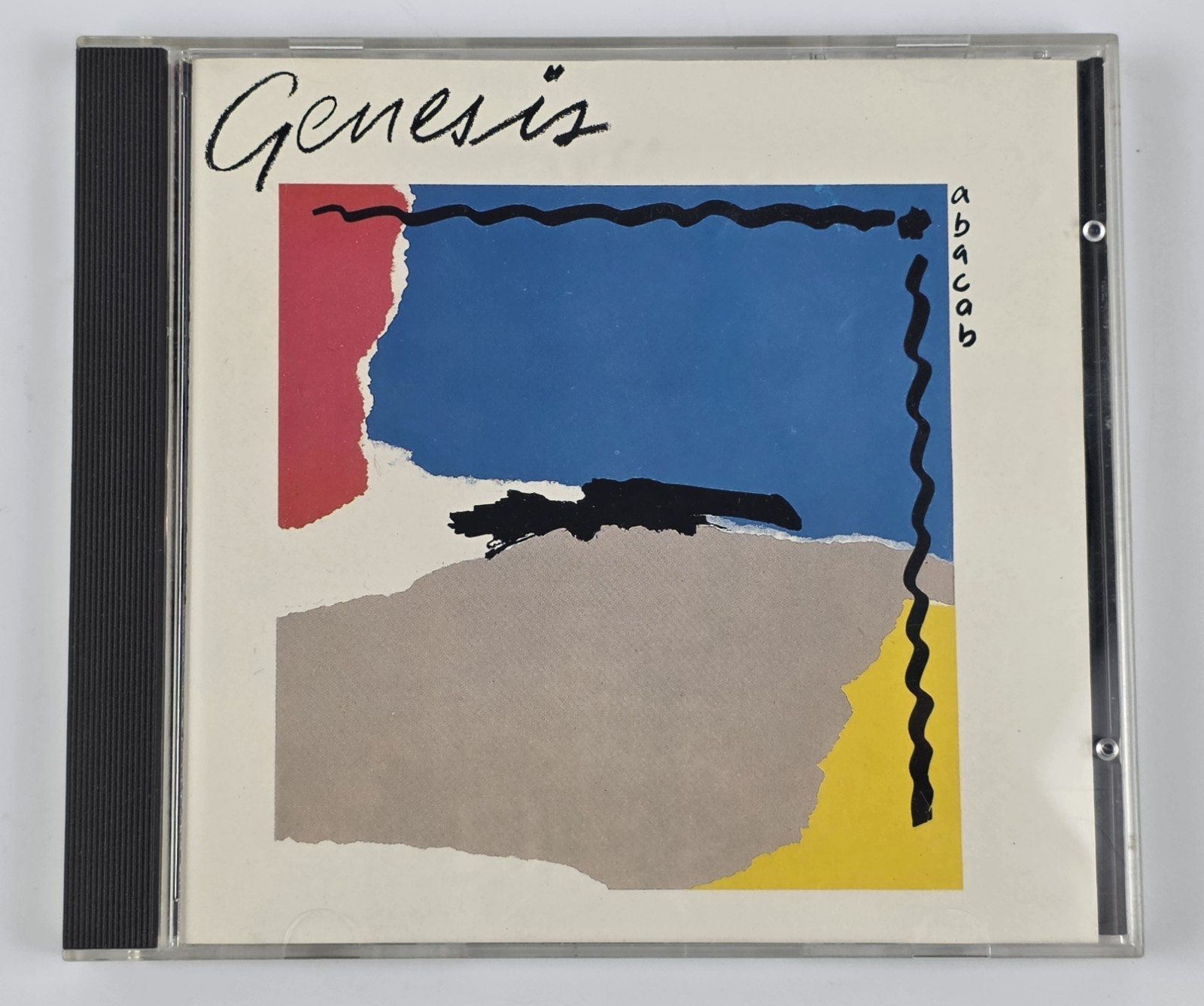 Genesis Abacab CD Blue Swirl Vertigo 800 044-2 West Germany Europe Reissue