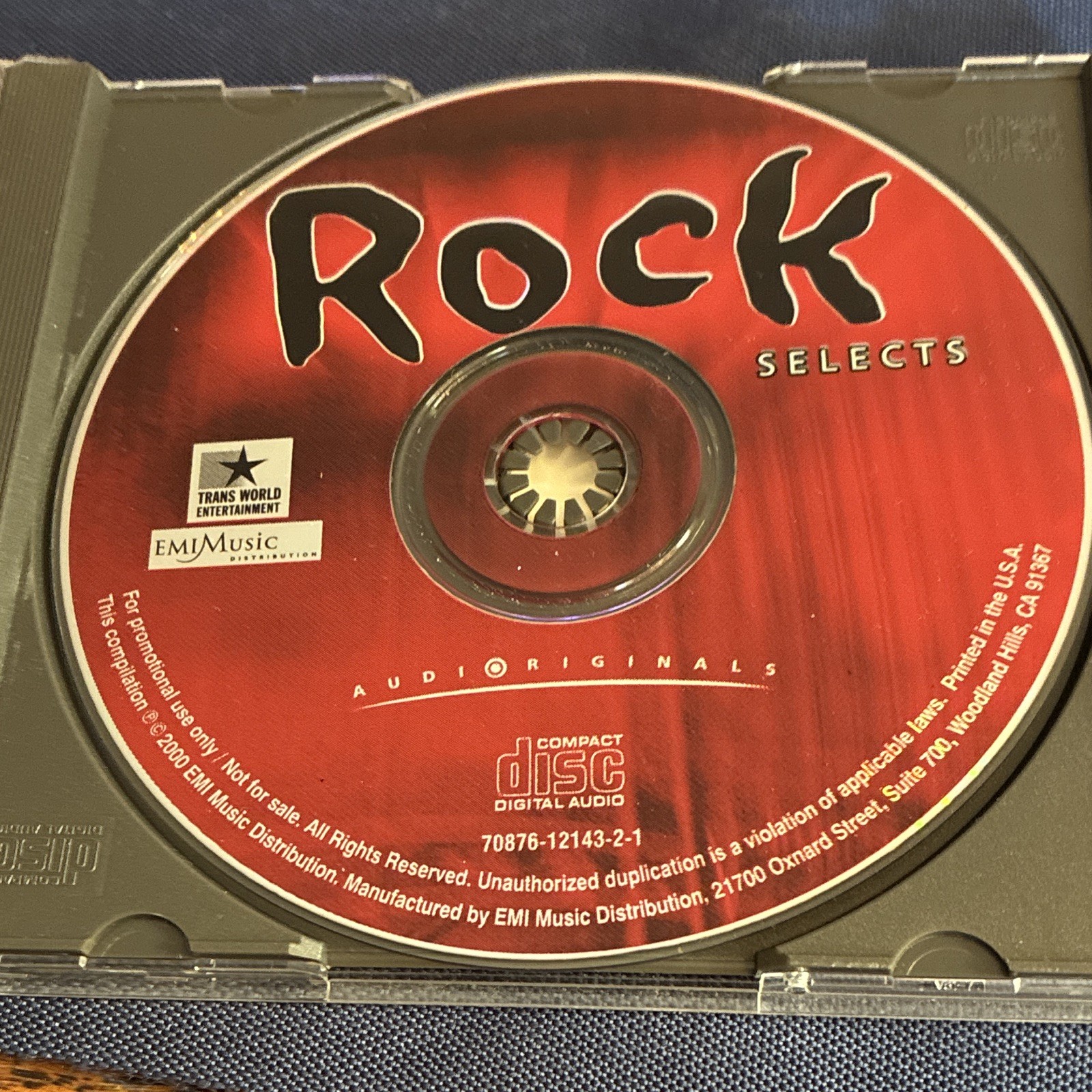 Audio Originals Rock Selects CD Comp 1996 Alt Rock Jewel Blondie Iggy Pop