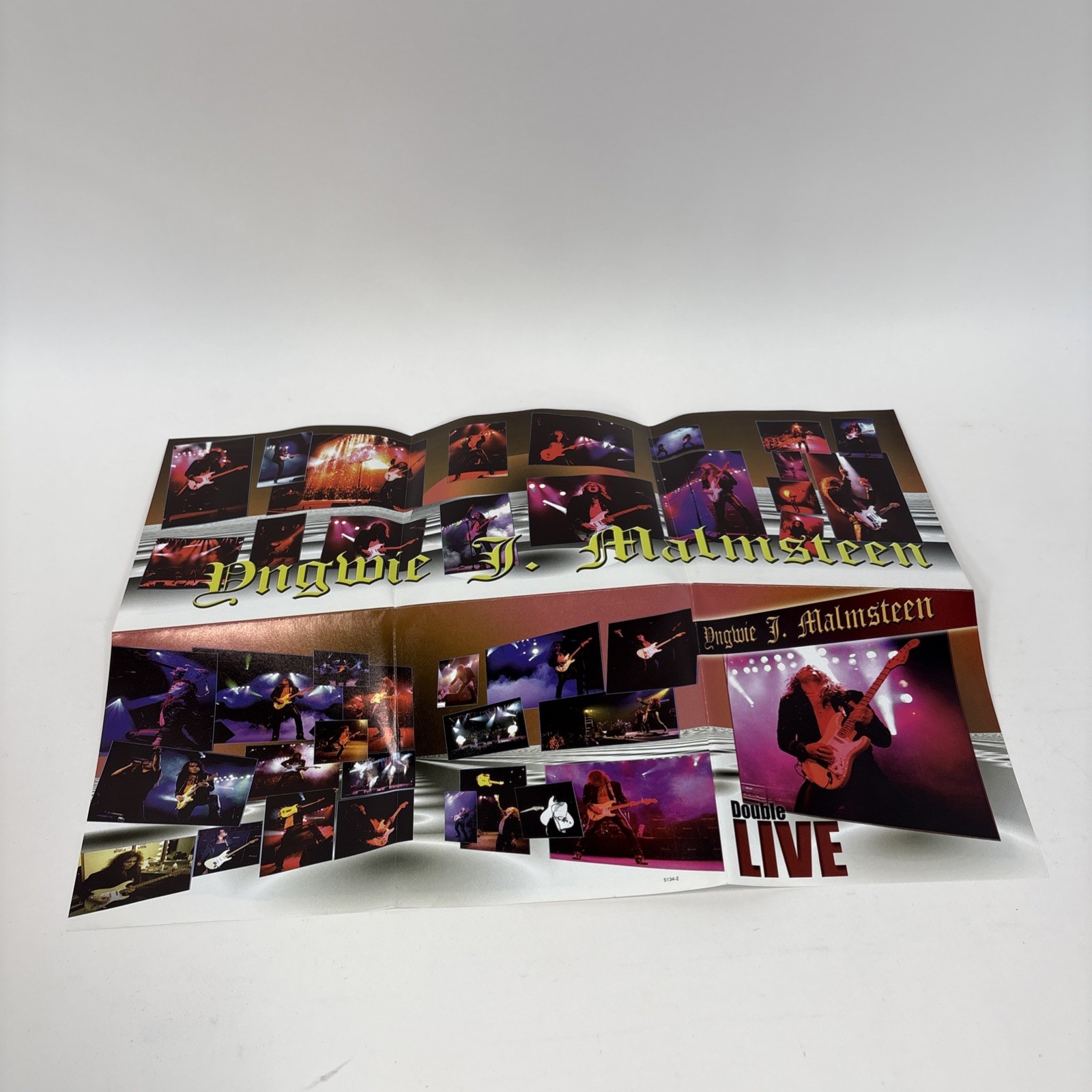Yngwie J Malmsteen Double Live Album (2 Disc Set/2000) Spitfire Records
