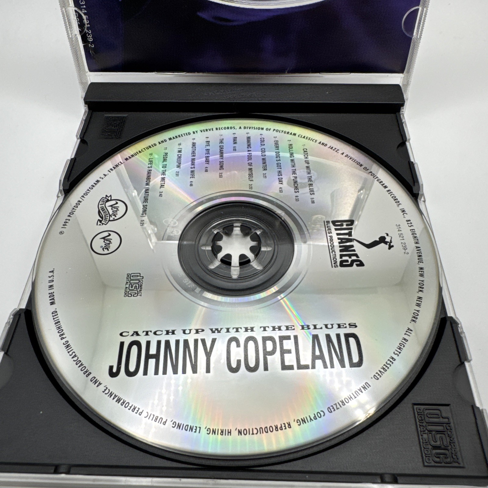 Catch up with the Blues by Johnny Copeland (CD, May-1994, Verve)