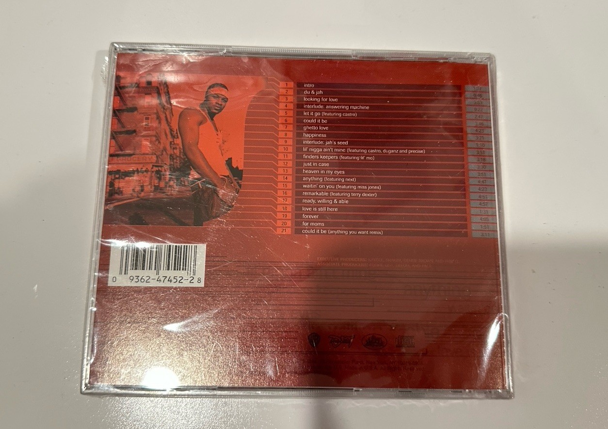 Jaheim --Ghetto Love CD (2001, Warner Bors, US) NEW SEALED