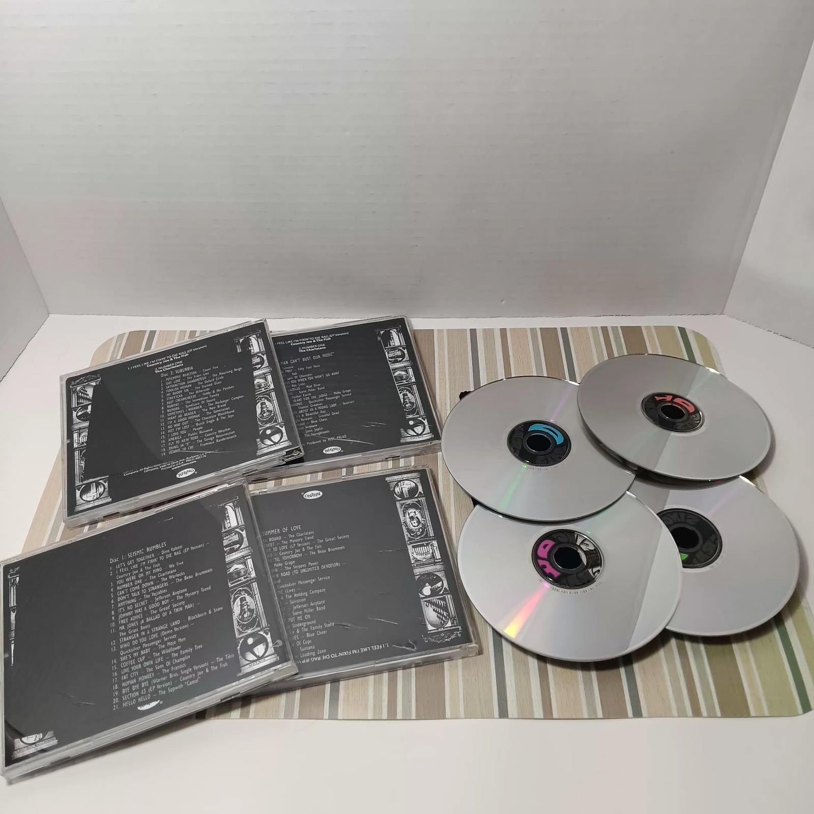 Love Is The Song We Sing San Francisco Nuggets 4 CD Promo Sampler Box Set Rare
