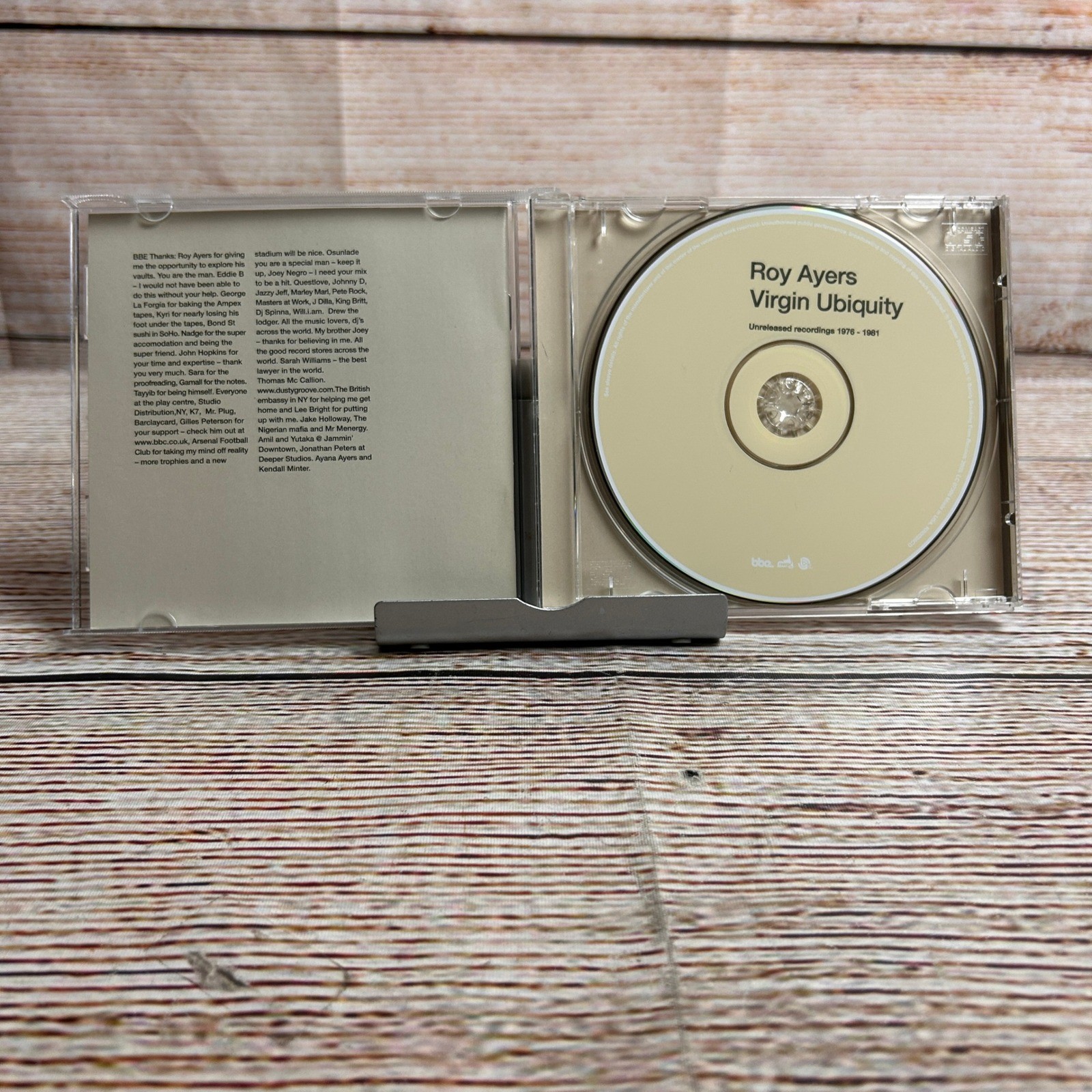 Roy Ayers Virgin Ubiquity Unreleased Recordings 1976-1981 CD Rapster
