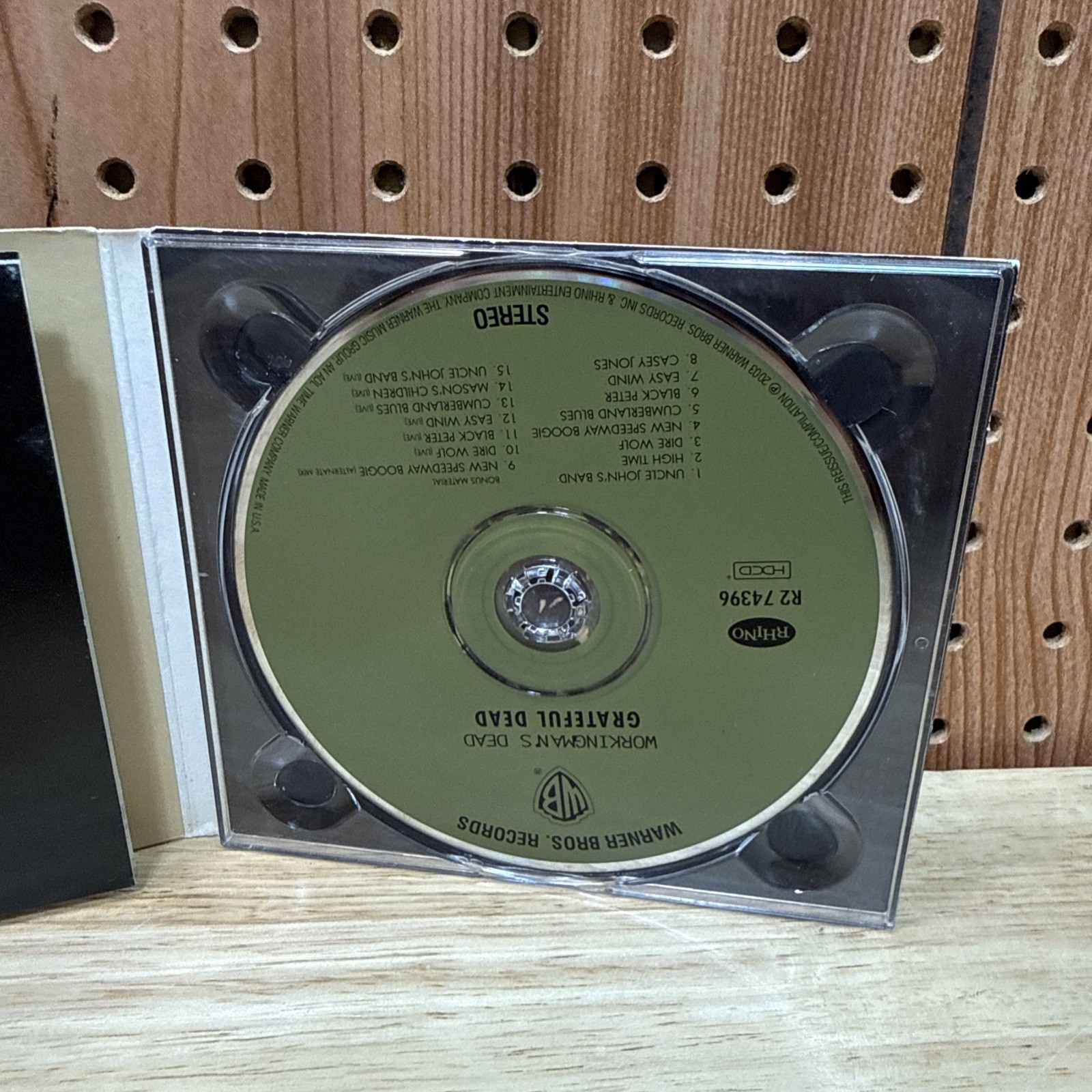 Grateful Dead - Workingman's Dead (CD, 2003) Cardboard Case, R2 74396 VG+