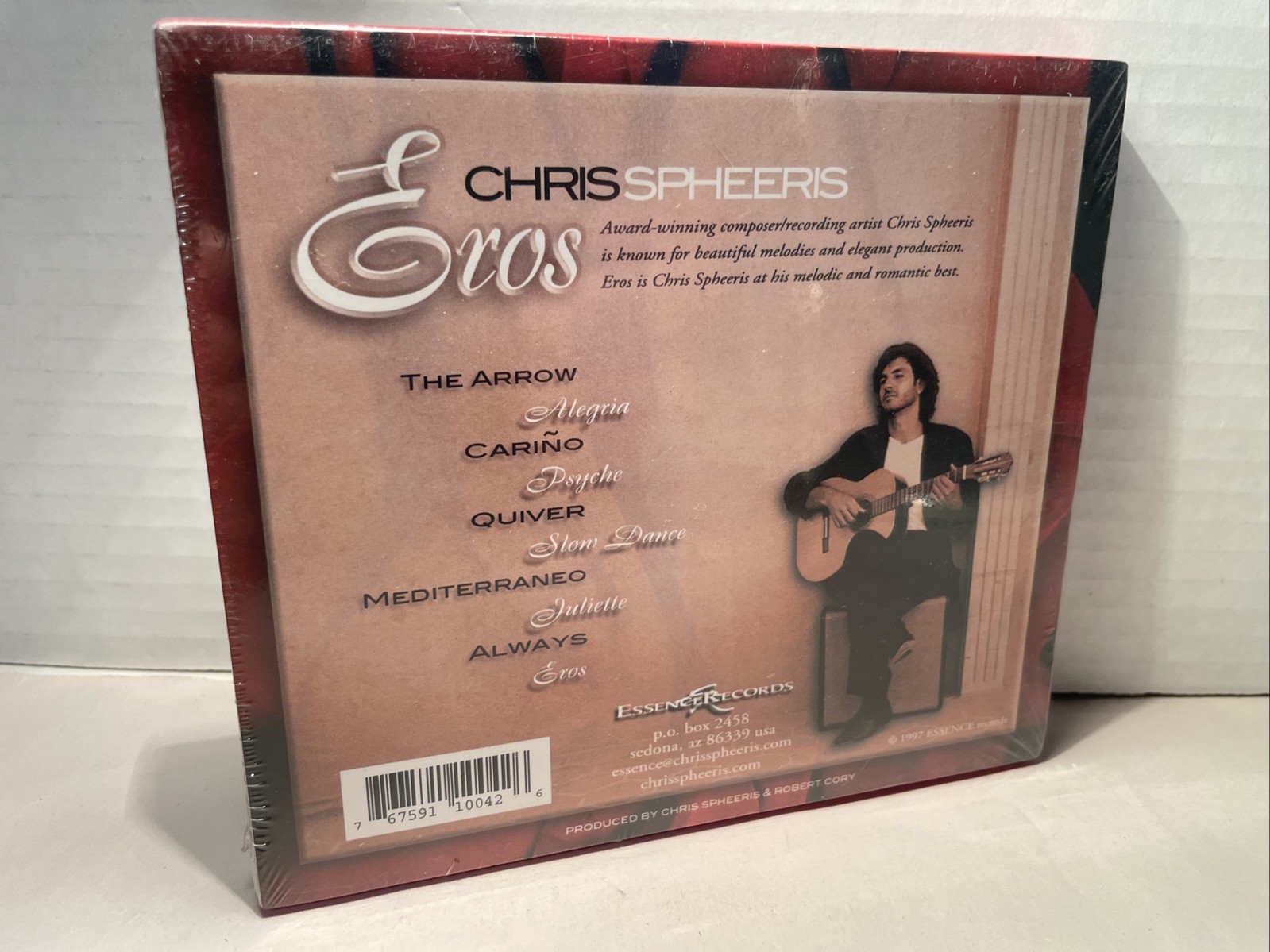CHRIS SPEERIS - CD - Eros - w/ O Card slipcase - Brand New Sealed - 2003 version