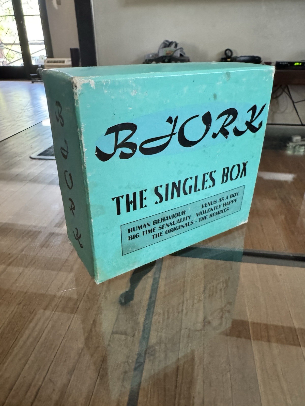 Bjork - Rare 8 Singles Import Blue Box Set Violently Happy Human Behaviour