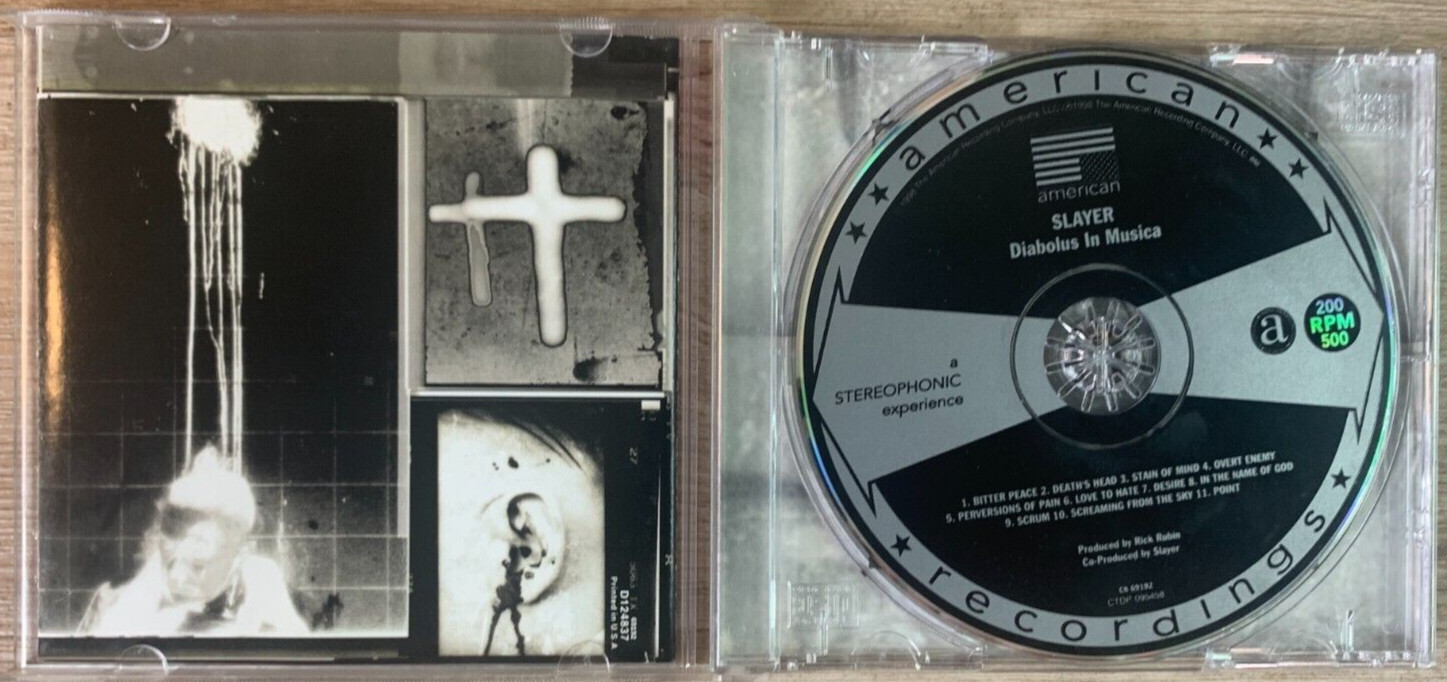 Diabolus in Musica by Slayer (CD, 2013: Heavy Metal, Thrash Metal, Speed Metal