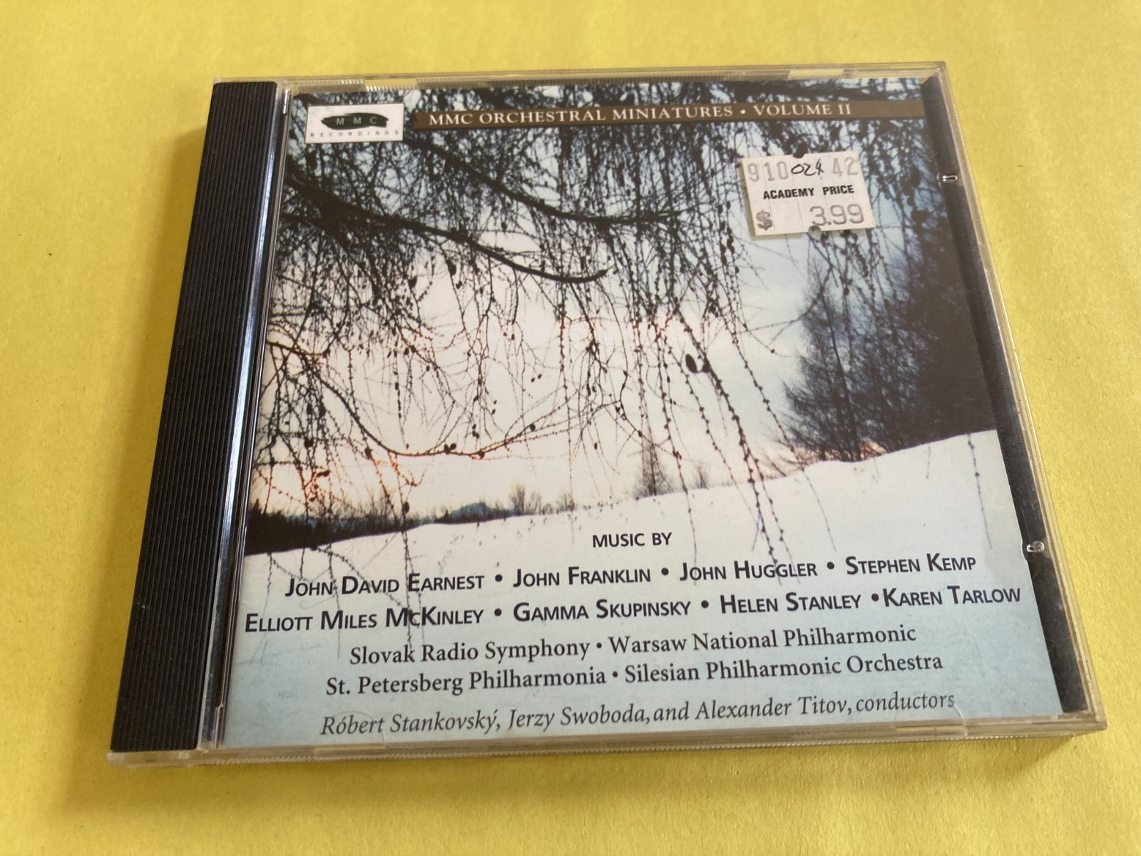 Earnest/Tarlow/Skupinsky: MMC Orchestral Miniatures - Volume II /Titov(CD, 1997)