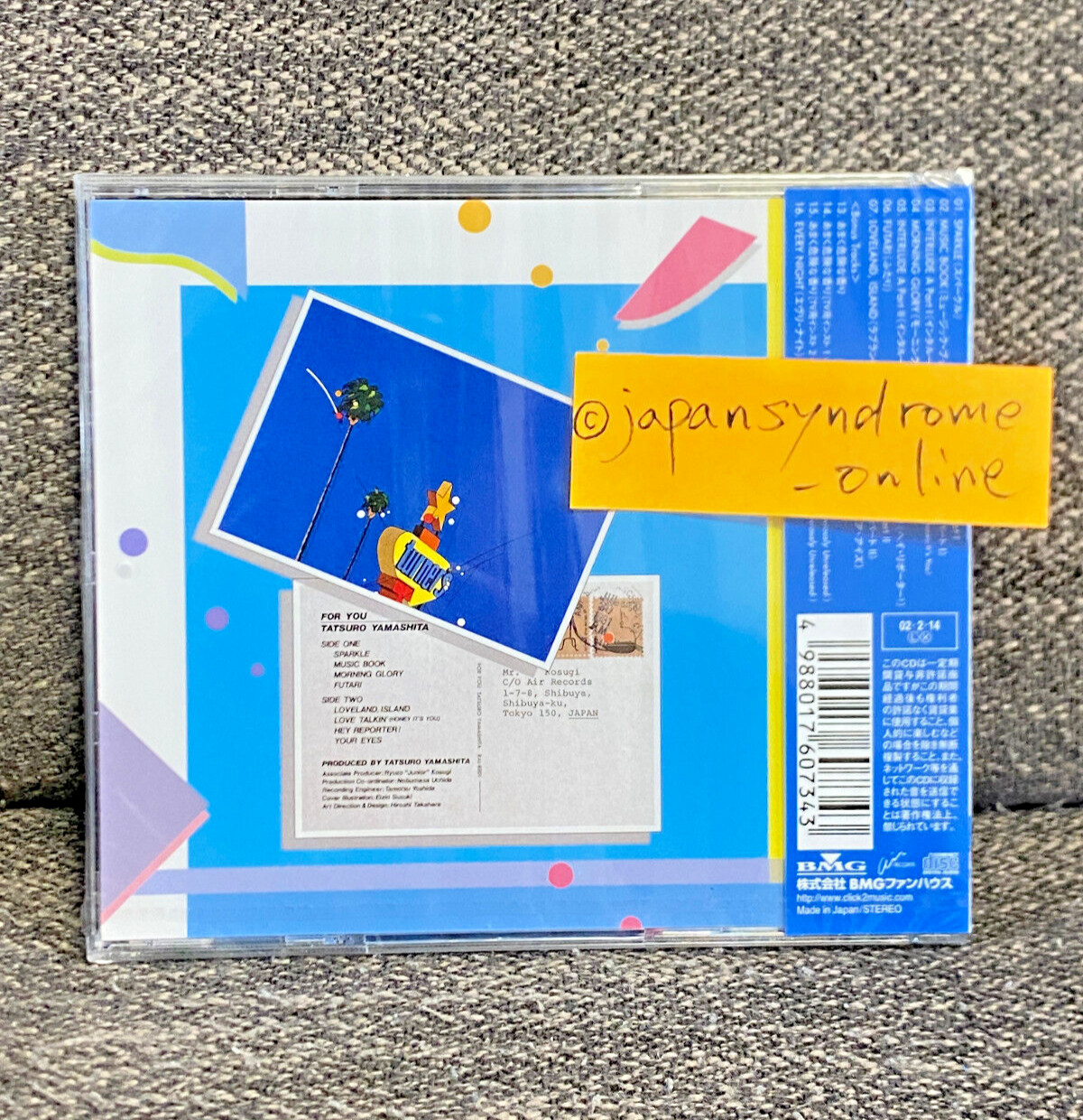 TATSURO YAMASHITA FOR YOU New CD Digital Remastered City Pop 6th album