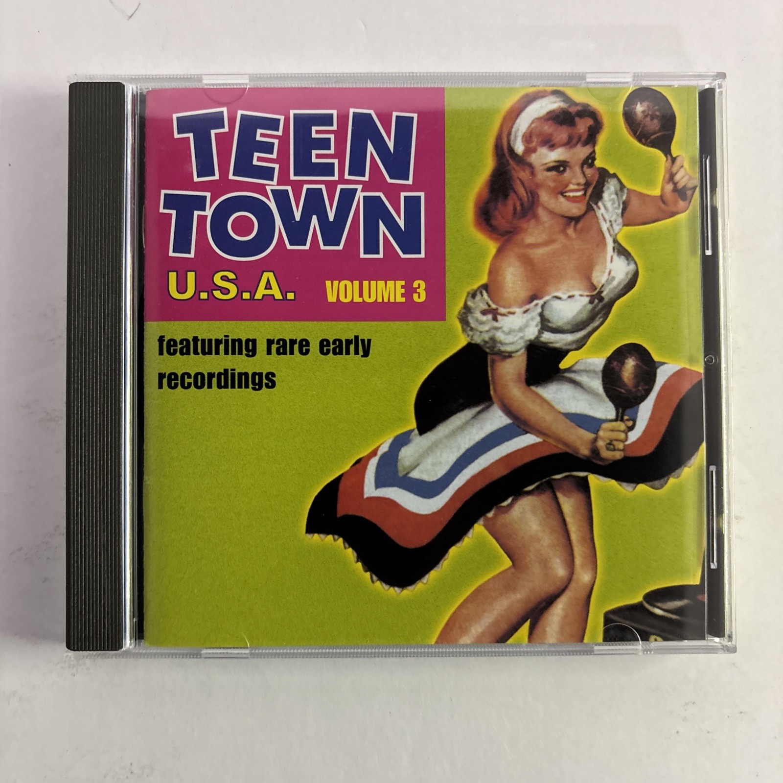 Teen Town USA, Vol. 7 by Various Artists (CD, rare) Early R&B Doo Wop