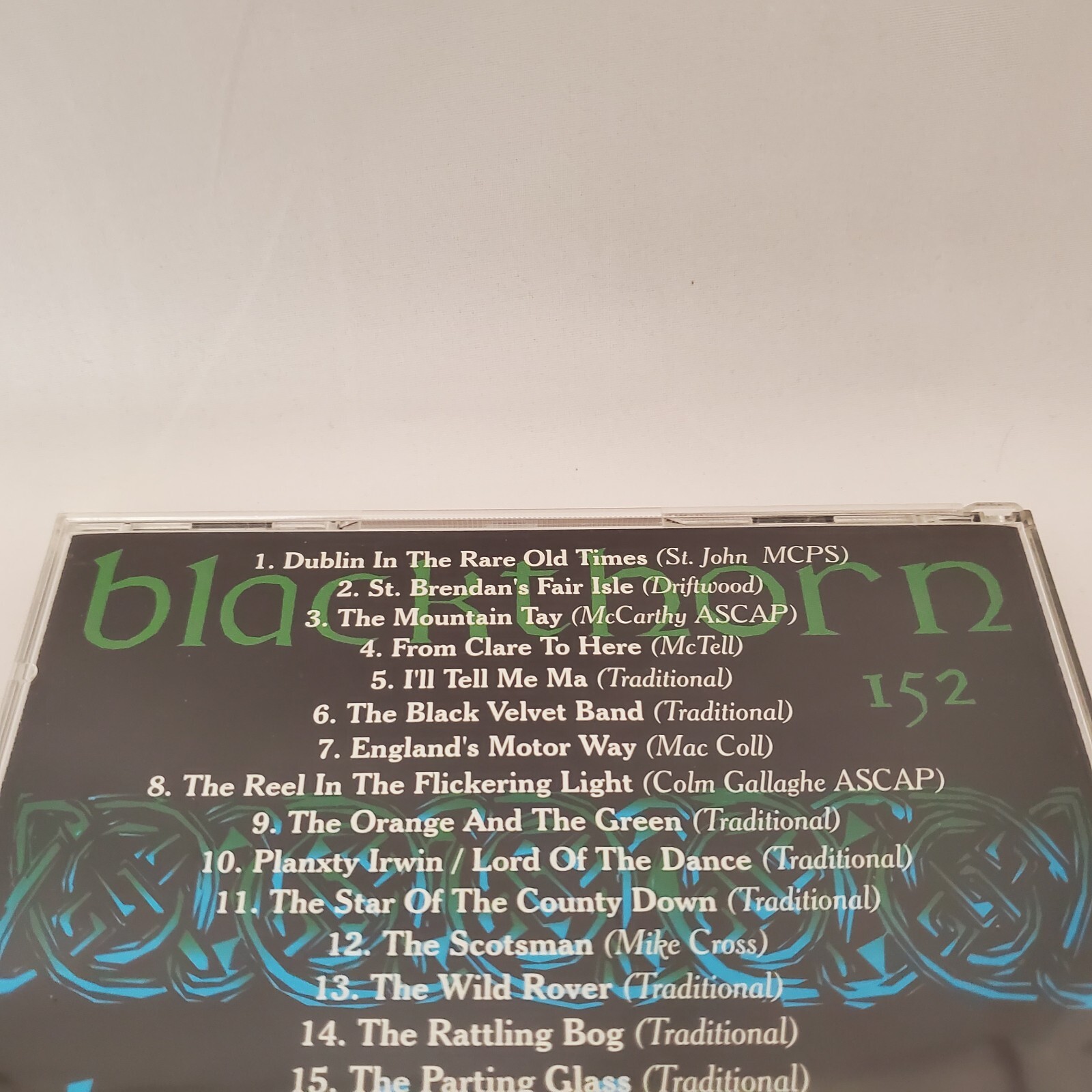 Blackthorn Live And 152 CD 1996 1987 1989 Celtic Detroit Michigan Mi Band Music