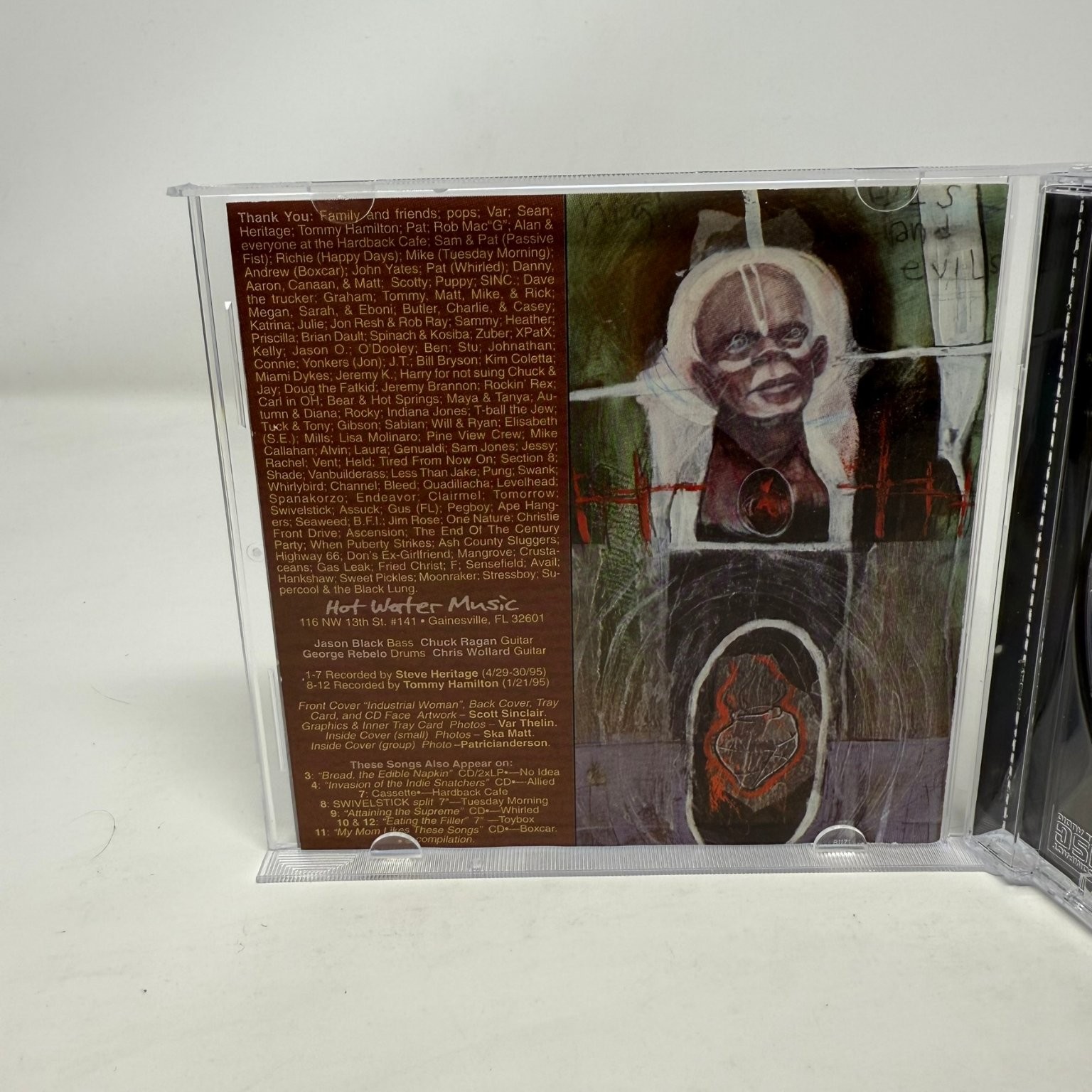 Hot Water Music - Finding The Rhythms & Leatherface Split Series (2 CD Set) Punk