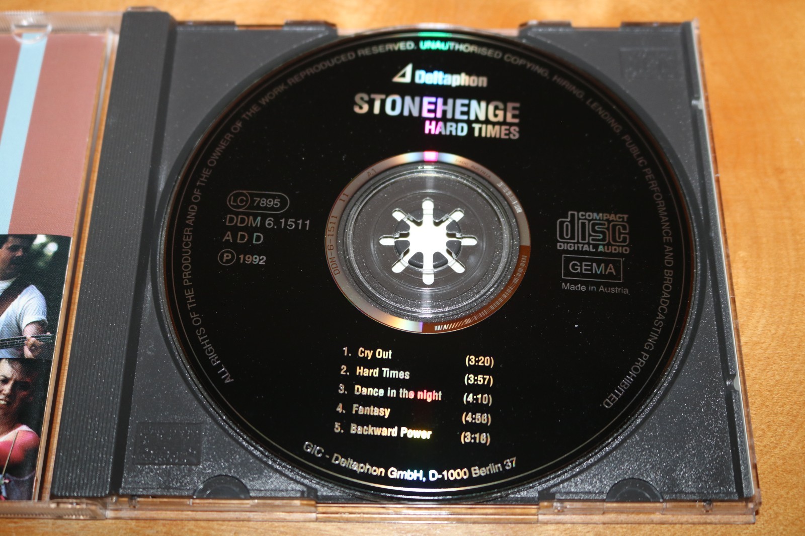 STONEHENGE Hard Times CD German MELODIC ROCK Bonfire JADED HEART Victory RARE 92