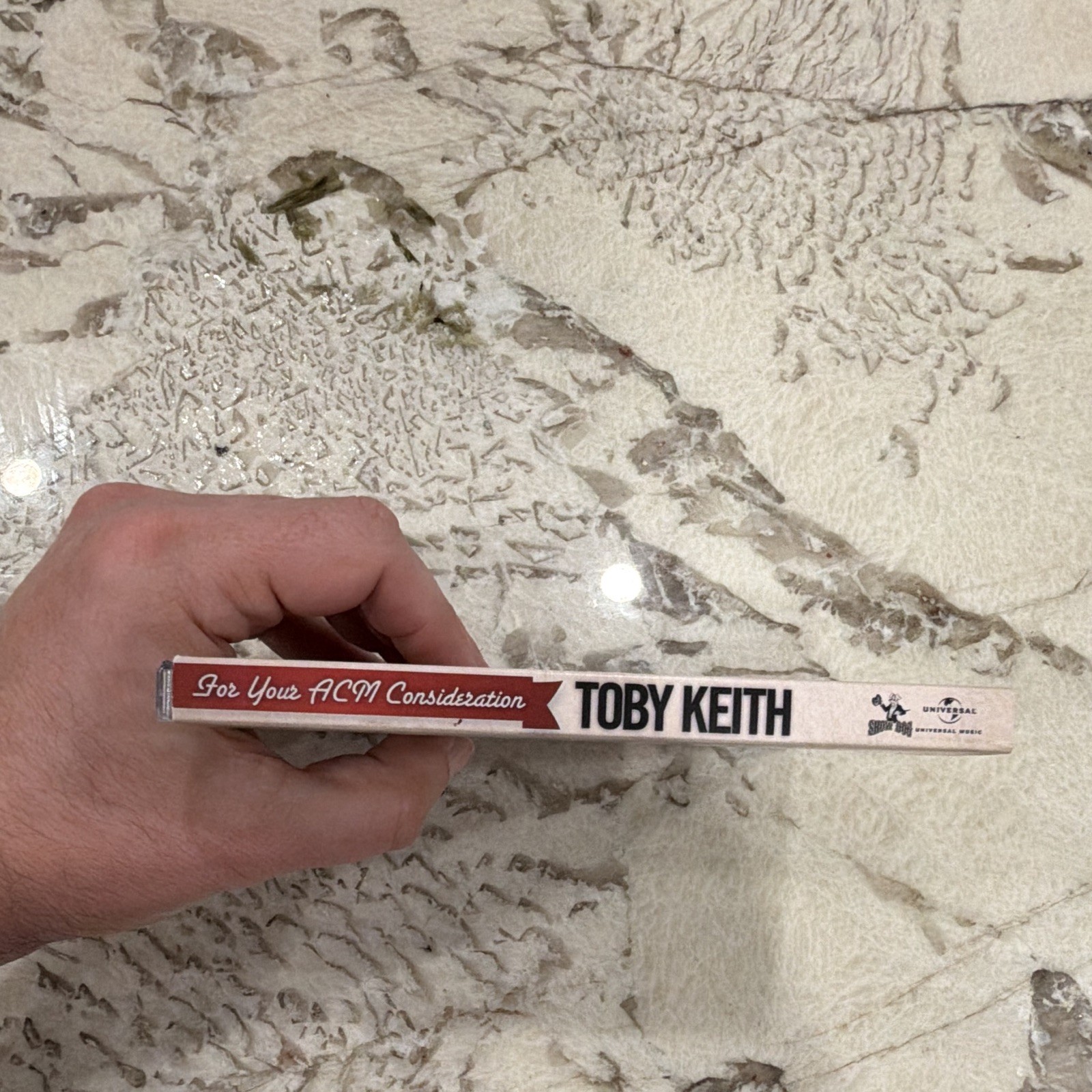 Toby Keith Hope on the Rocks PROMO CD Country 2013 ACM Consideration Slipcover