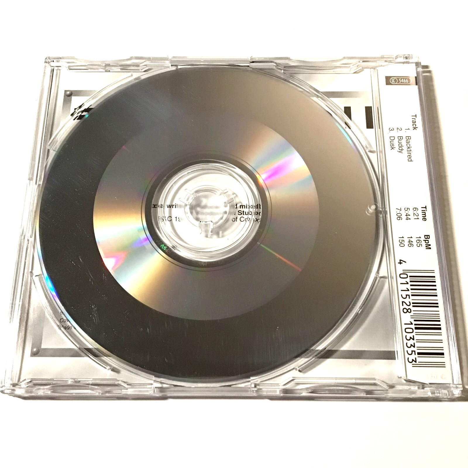 Robotnico Ⅱ Backtired CD Maxi-Single 1994 German Import Hard Trance Rare