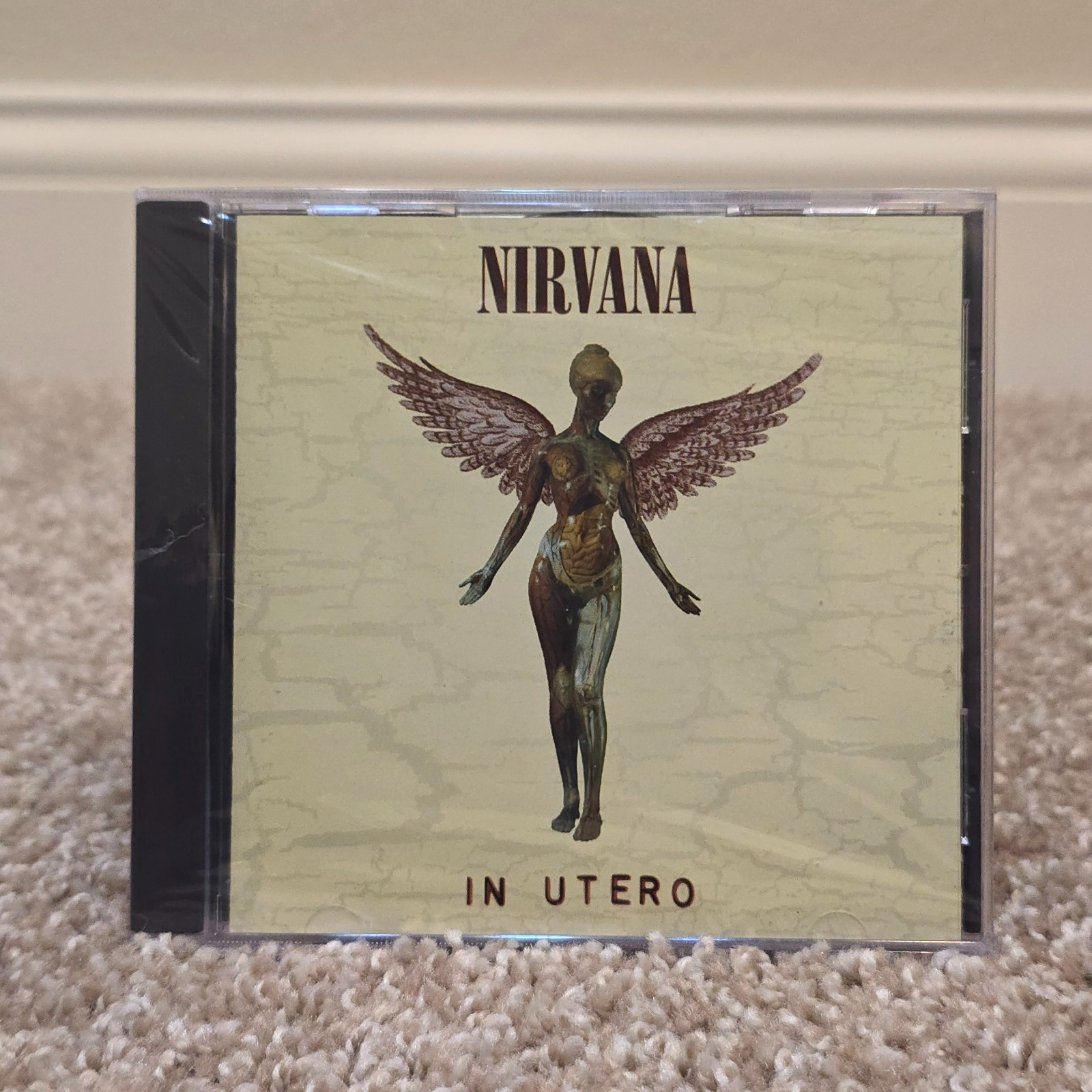 In Utero by Nirvana CD, 1993, Geffen Vintage Grunge New Sealed