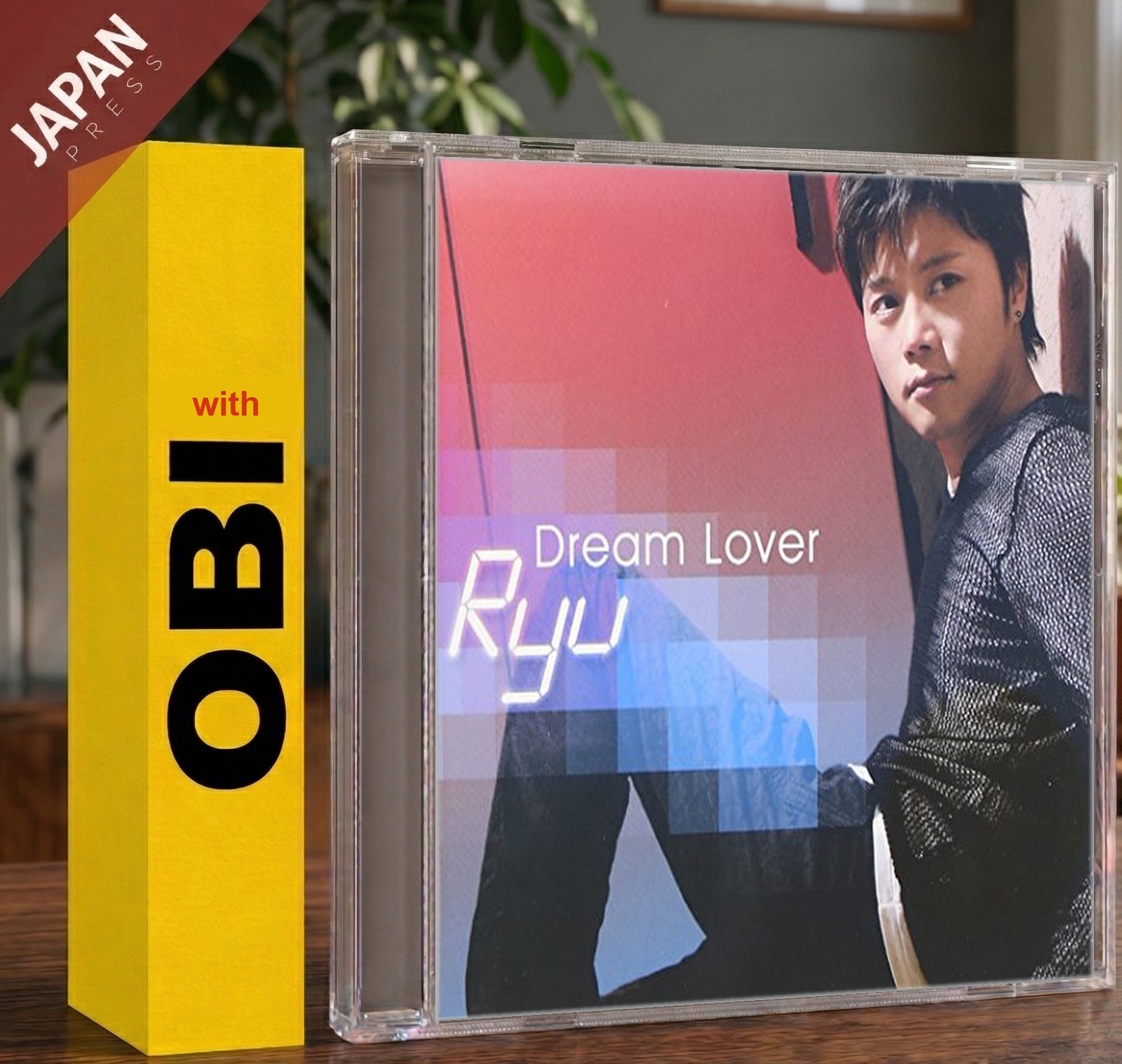 Ryu - Dream Lover Limited Edition w/OBI CD Japan Import K-Pop