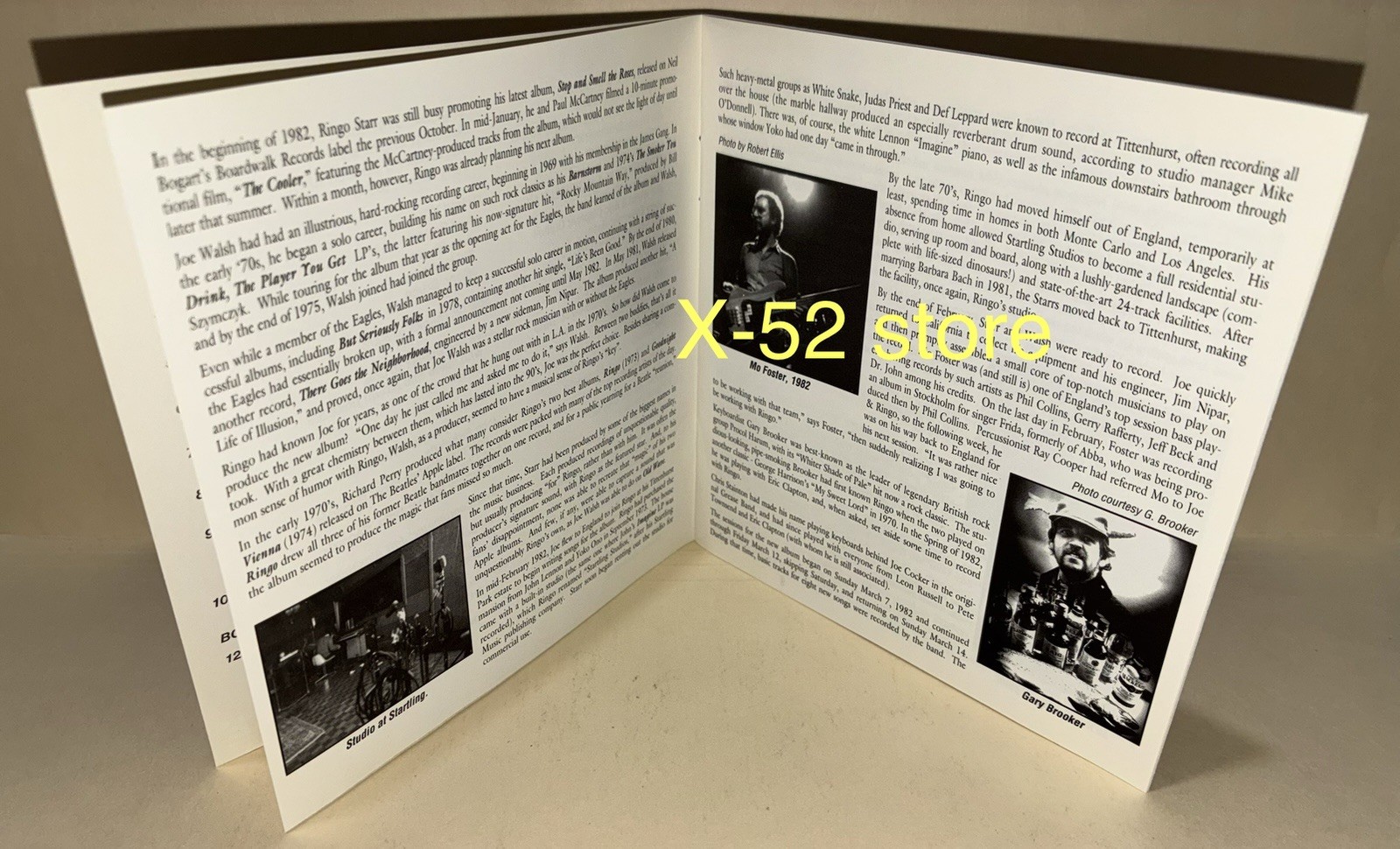 Ringo Starr CD Old Wave album Eric Clapton Joe Walsh John Entwistle Barbara Bach