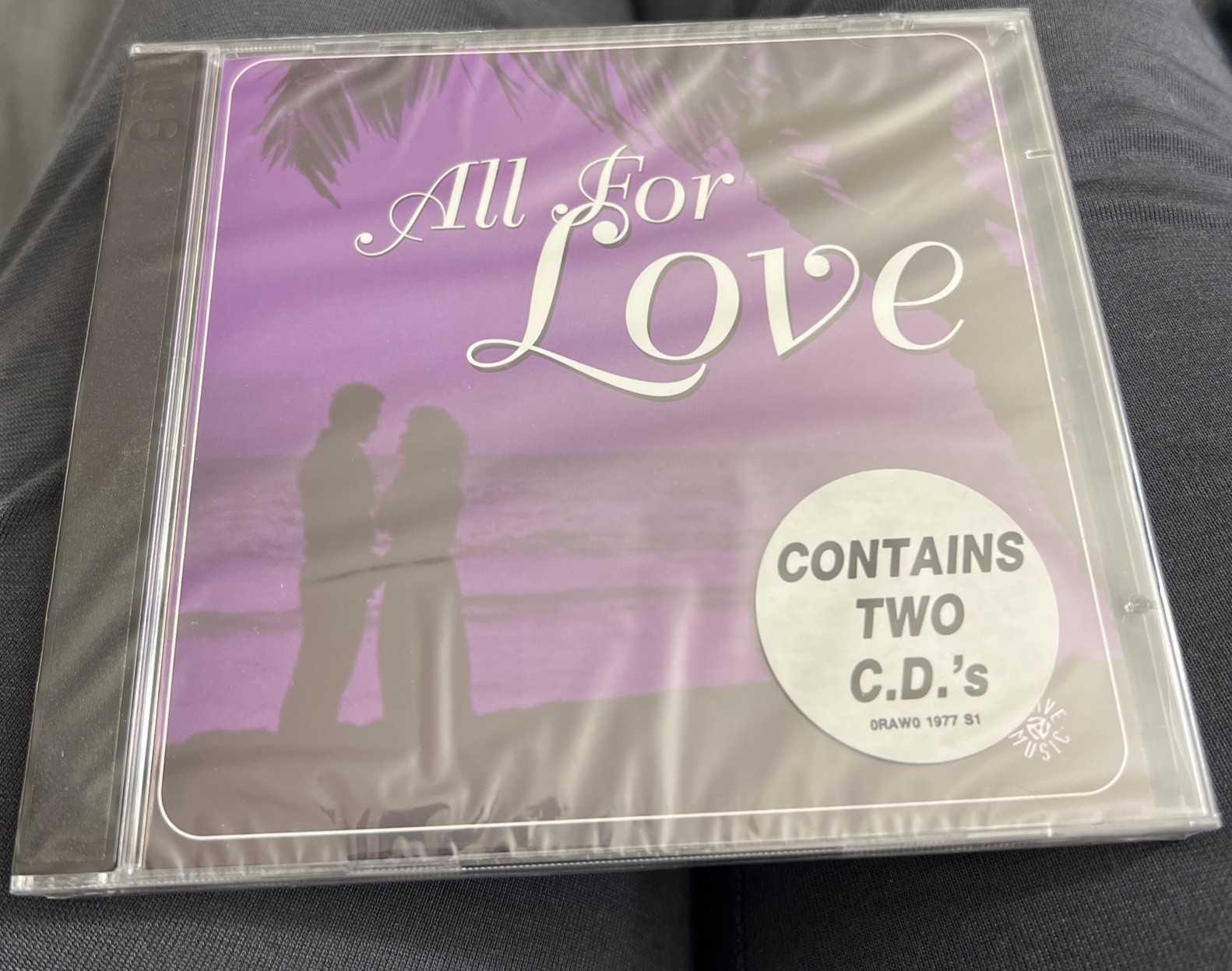 Various All For Love 2 CD Set, 1996 R-KIVE/Westwood Promotions FACTORY SEALED