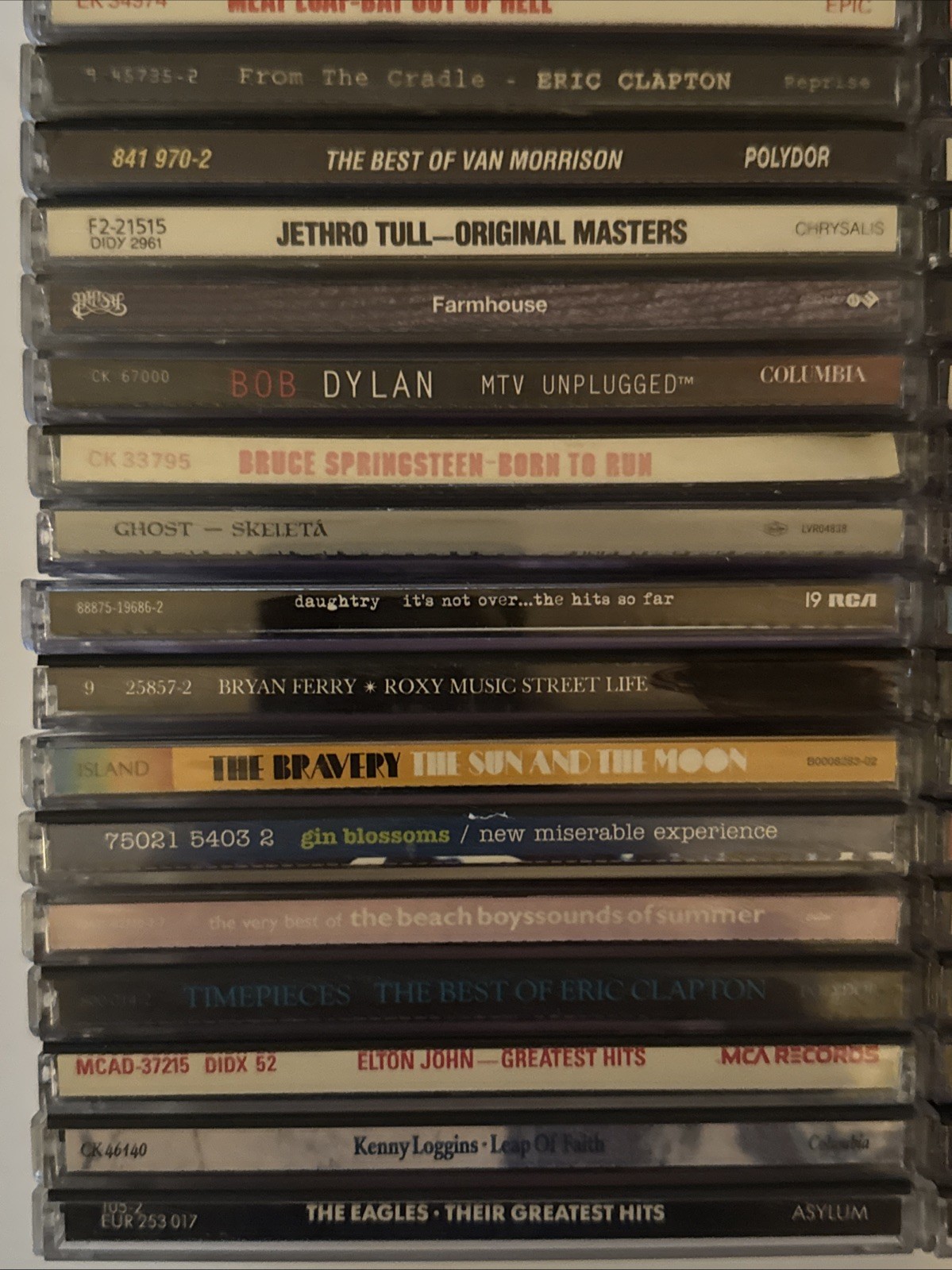 40 CD Rock Pop Alternative Lot Wholesale Reseller Collection Cases Cracks Sticke