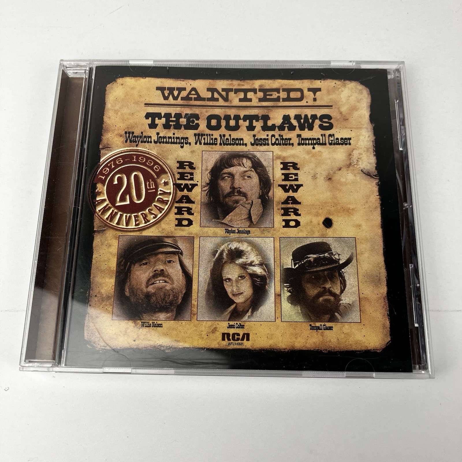 Classic Country CD Lot Of 9 / Outlaw Country / Waylon, Willie & Kristofferson