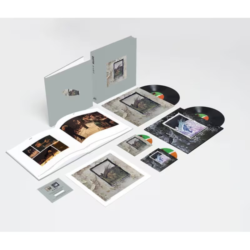 SEALED/NEW Super Deluxe edition of LED ZEPPELIN IV LPs & CDs JOHN HENRY BONHAM
