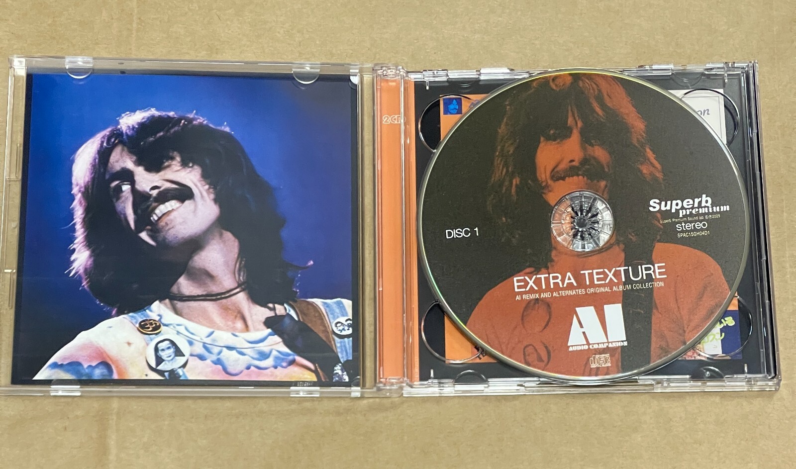 GEORGE HARRISON / EXTRA TEXTURE AI - AUDIO COMPANION ***Japan CD