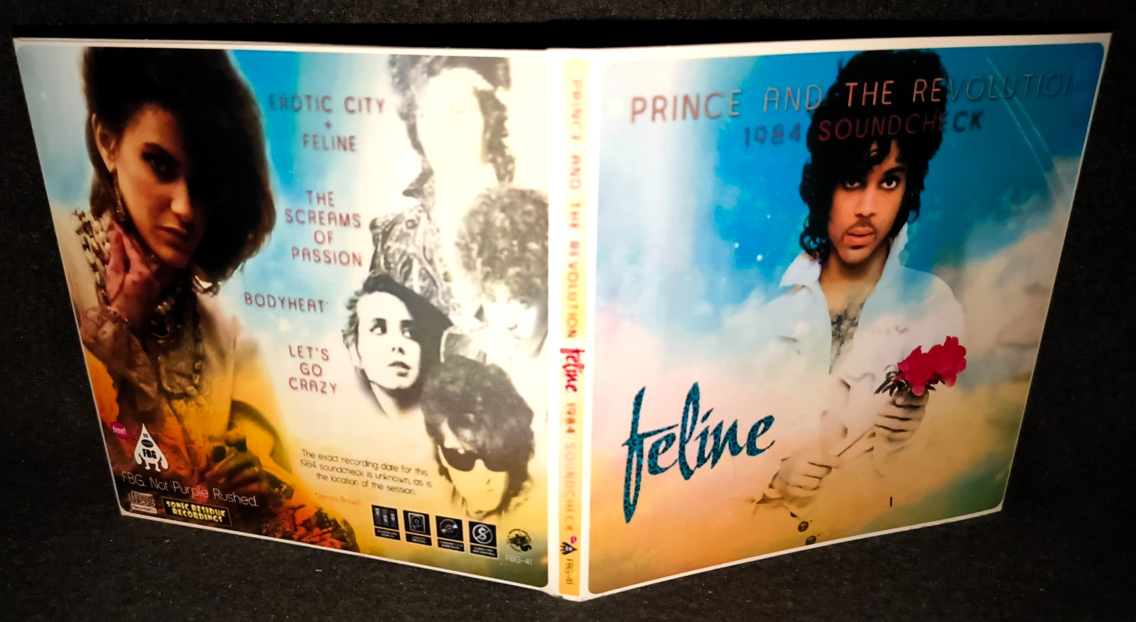 Prince 1984 Feline Soundcheck Gate Fold CD Package NEW