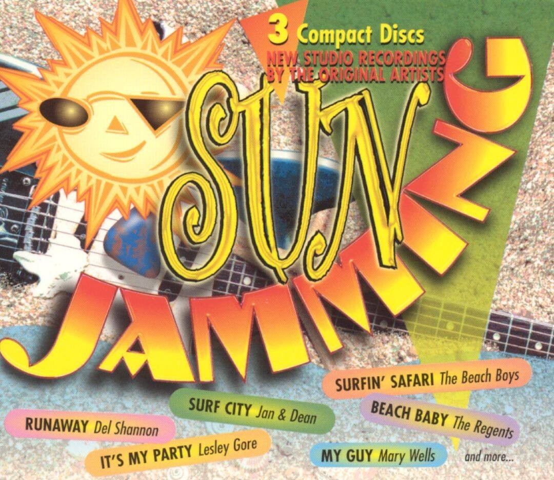 "Sun Jamming" CD by Various Artists 3 discs 60's/Surf Sealed!! Mint!! Free Ship