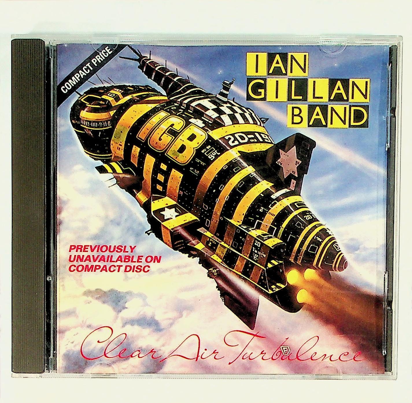 Ian Gillan Band Clear Air Turbulence CD CDVM 4 Nimbus UK Virgin Early Press