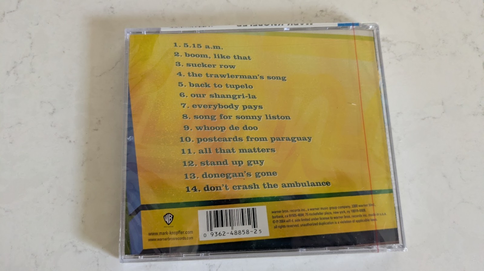 Mark Knopfler - Shangri-La CD (2004) Brand New Factory Sealed Warner Bros