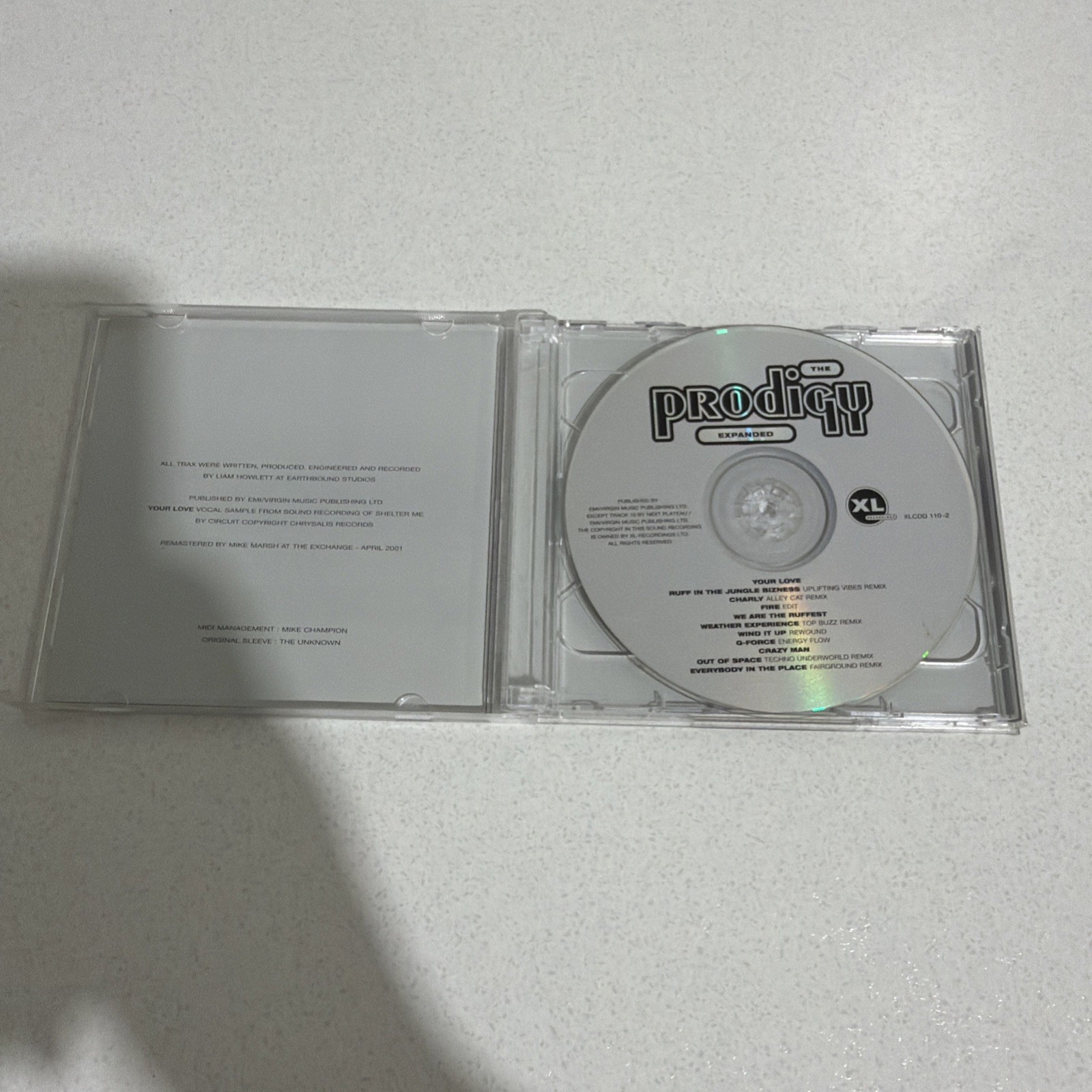 Experience by Prodigy (CD, 1992)